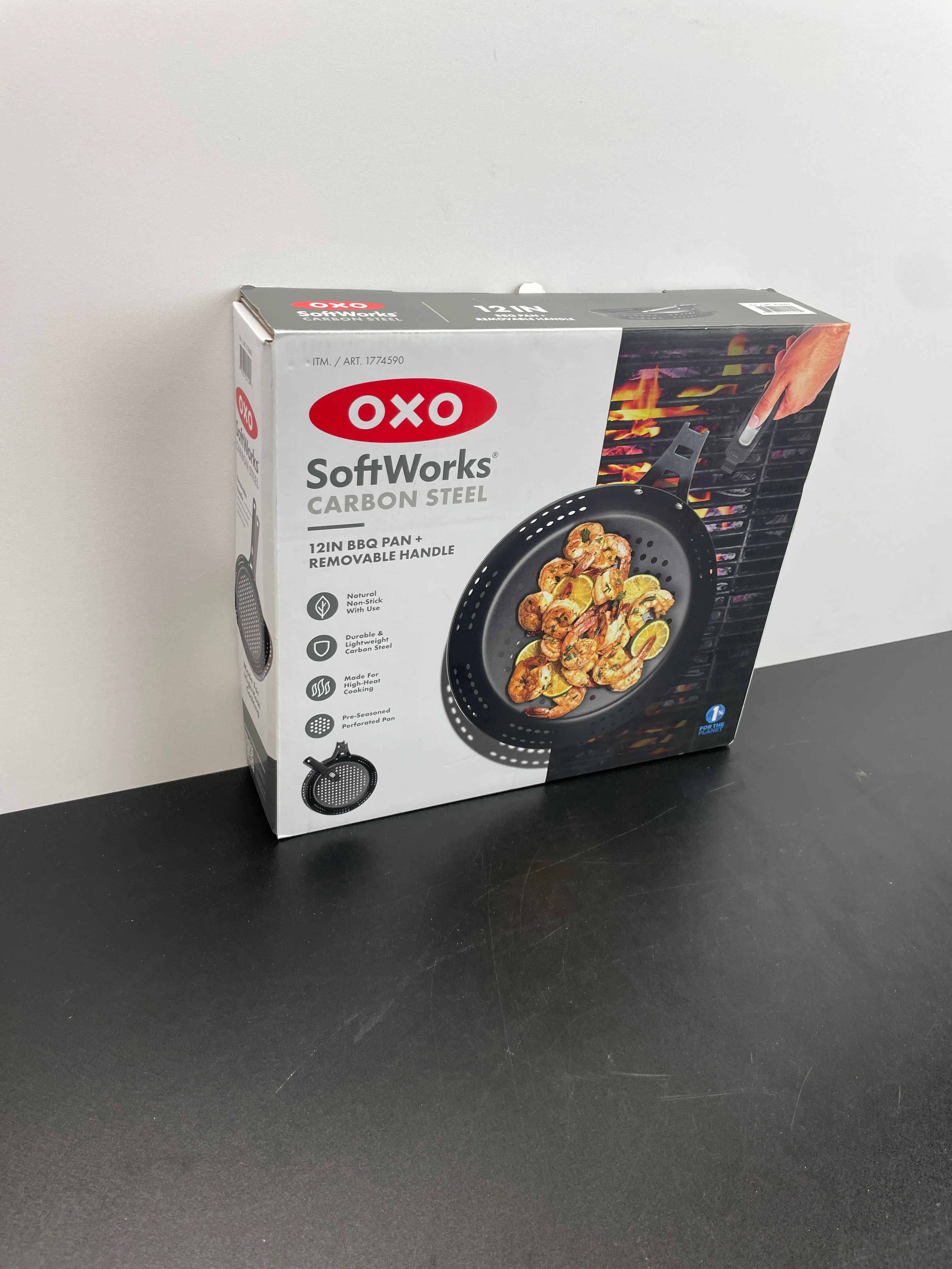 OXO SoftWorks Carbon Steel 12" BBQ Pan - Image 4