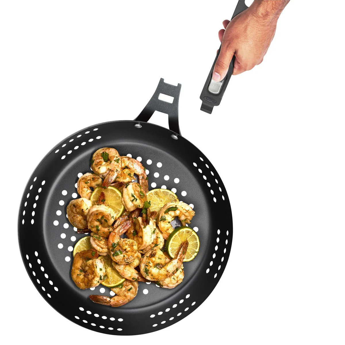 OXO SoftWorks Carbon Steel 12" BBQ Pan - Image 6