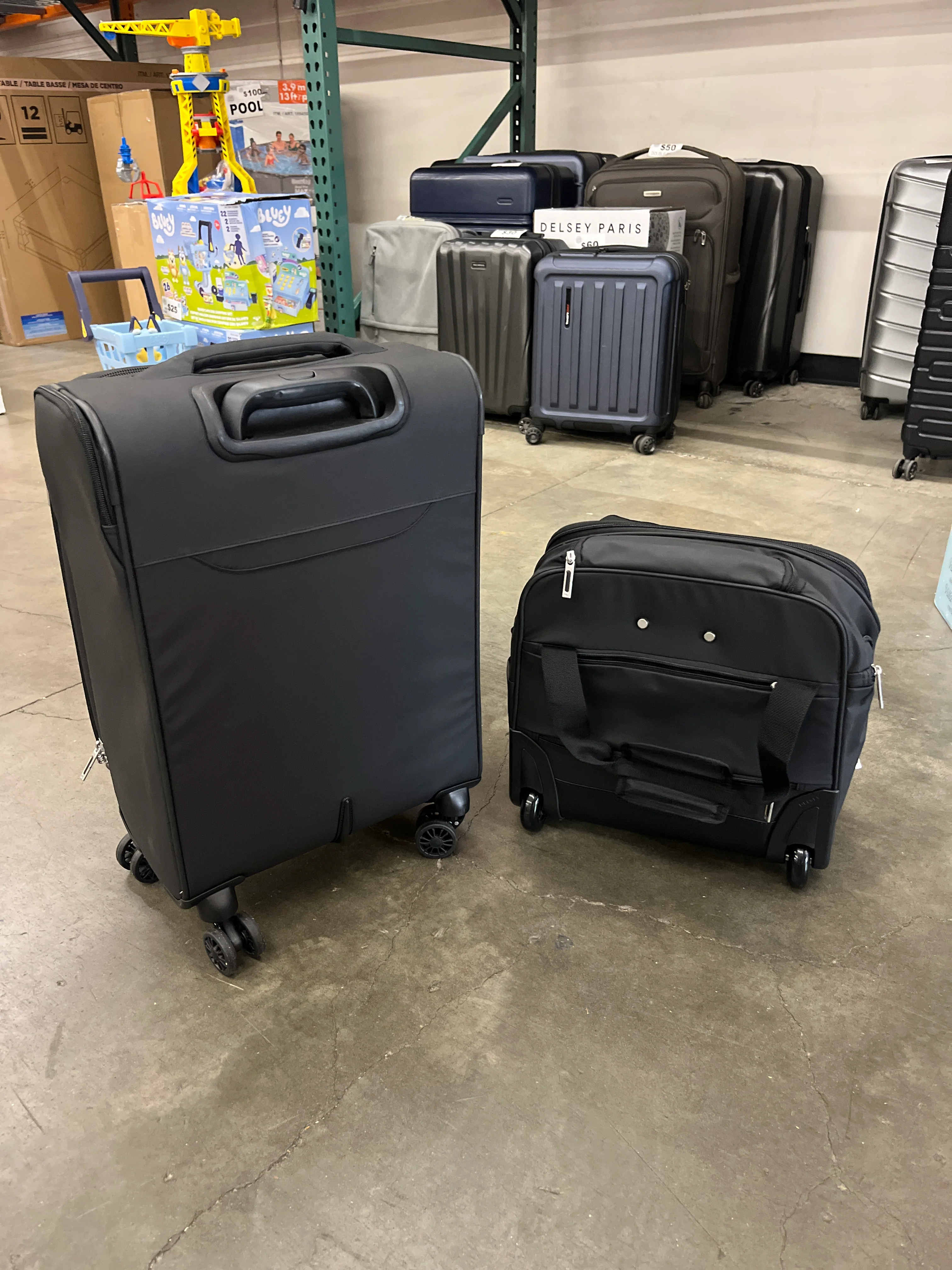 Delsey Storm Plus 2-piece Under Seater & Carry-On Set - Retail $159 - Image 4
