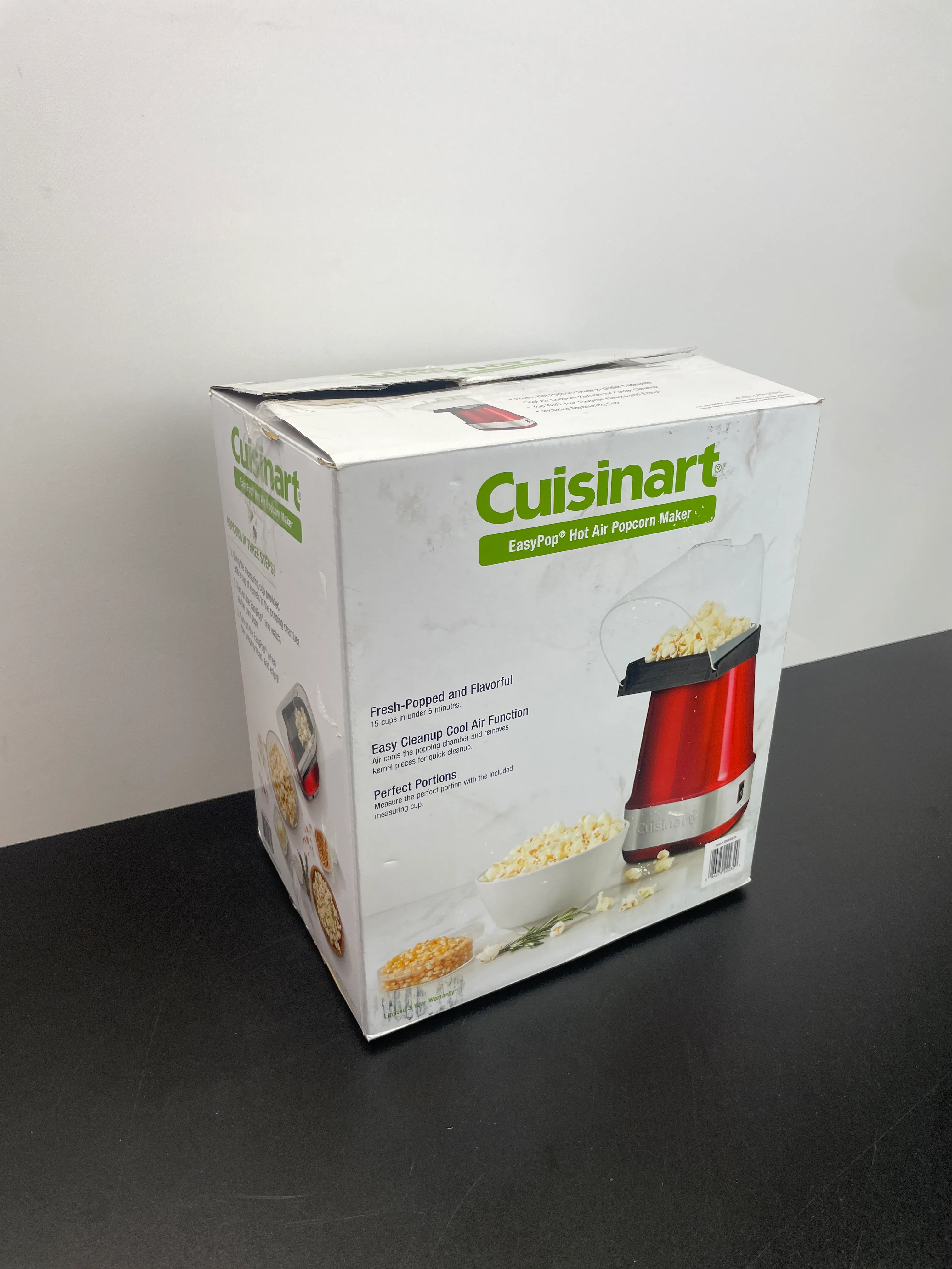 Cuisinart EasyPop Hot Air Popcorn Maker - Retail $29 - Image 2