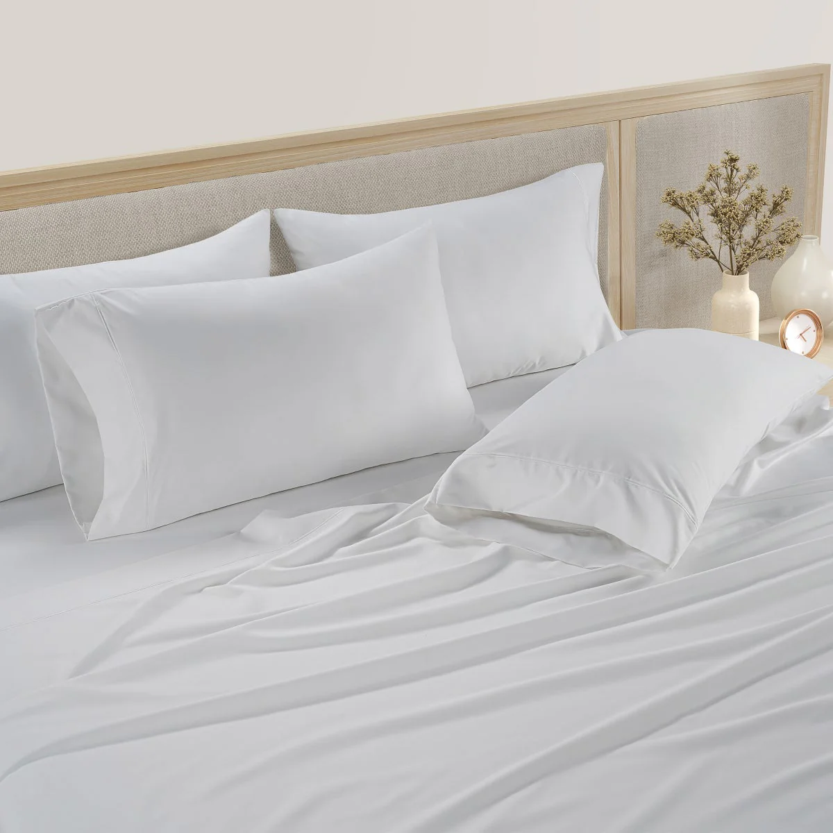 Hotel Signature 800 Thread Count Cotton 6-piece Sheet Set, Split Cal King - Image 2