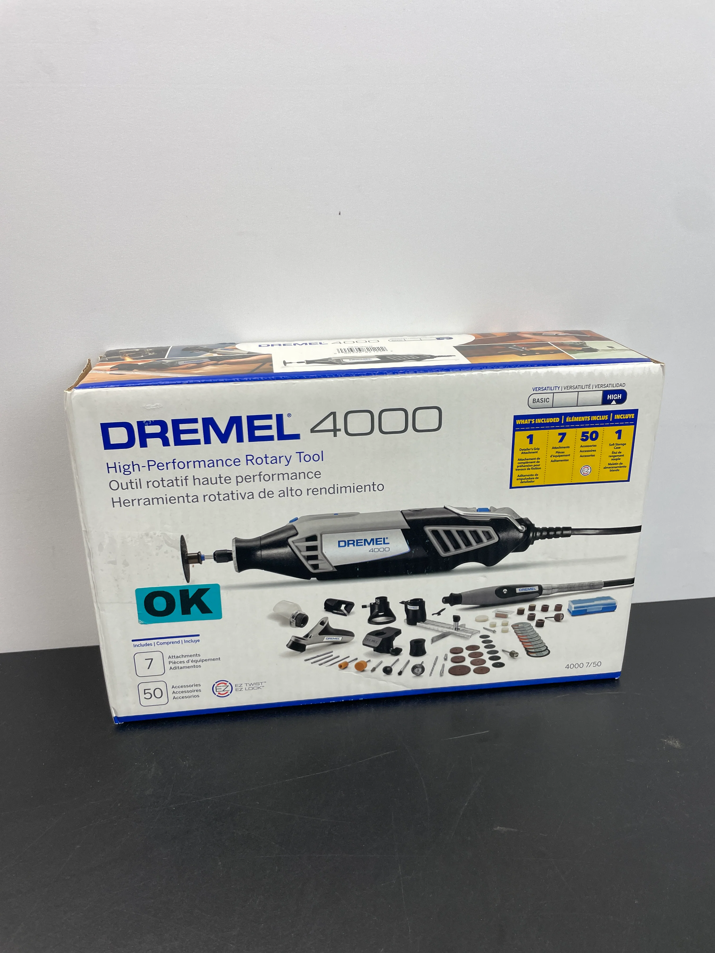 Dremel 4000-7/50 High Performance Rotary Tool Kit with Flex Shaft - Retail $99 - Image 6