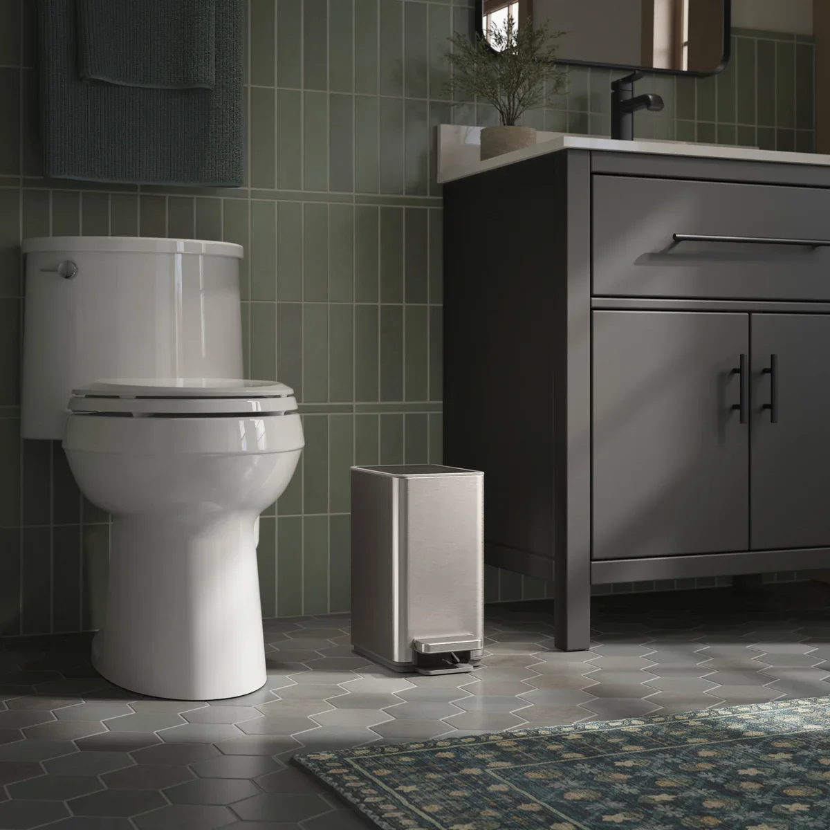 Kohler 6L Step Trash Can, 2-pack - Image 2