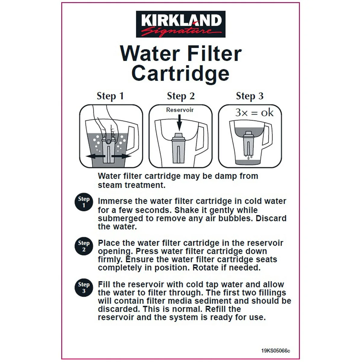 Kirkland Signature Water Filter Cartridge, 10-pack set - Image 3