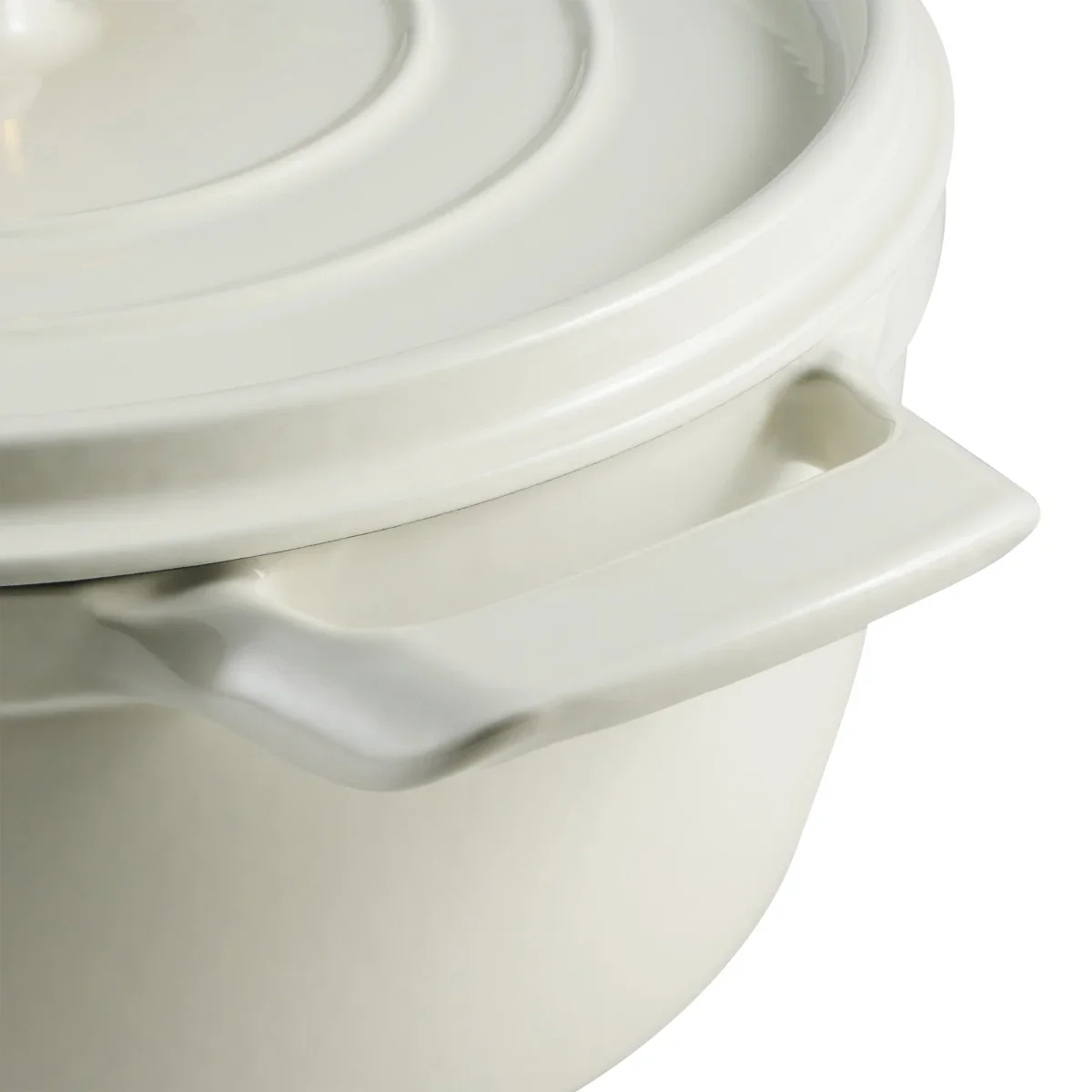 Tramontina White 4-quart & 6-quart Enameled Cast Iron Round Dutch Oven, 2-pack - Retail $69 - Image 3