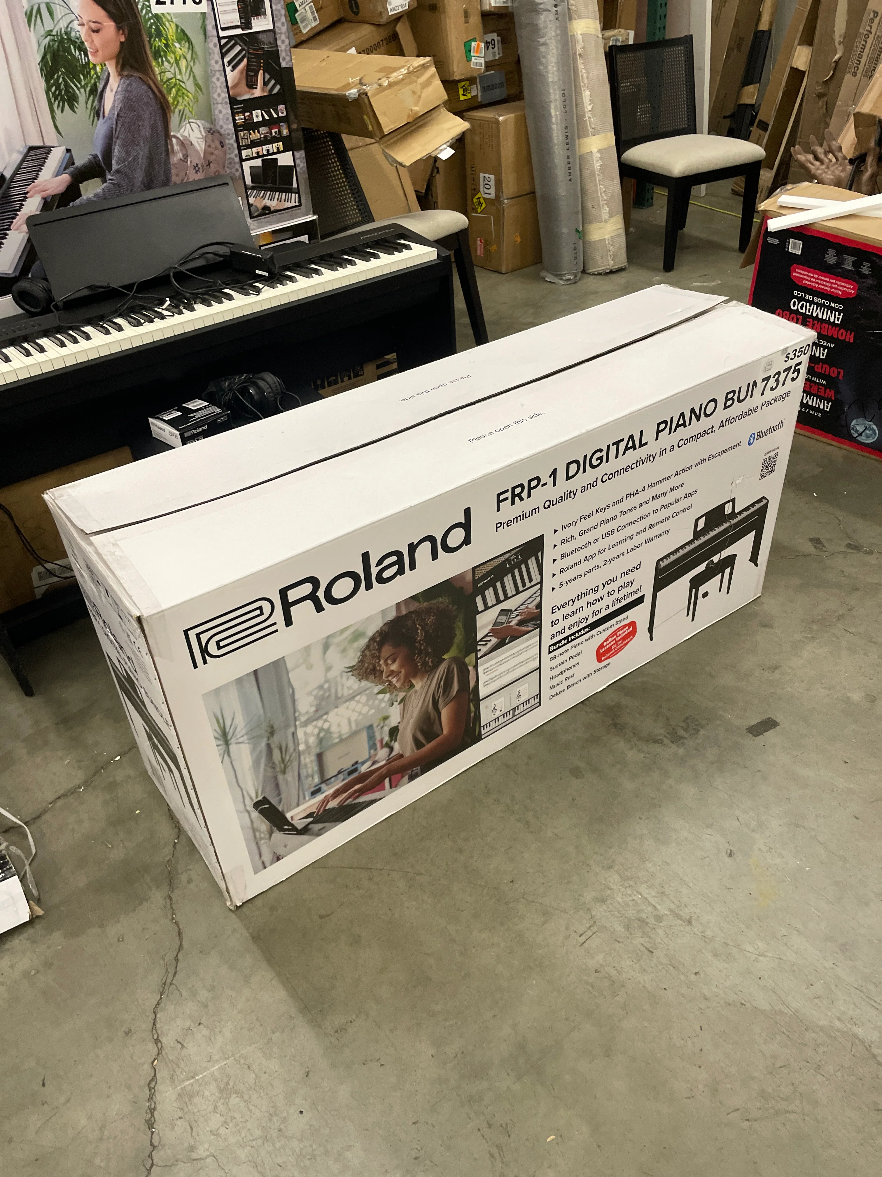 Roland FRP-1 Digital Piano Bundle - Retail $779 - Image 2