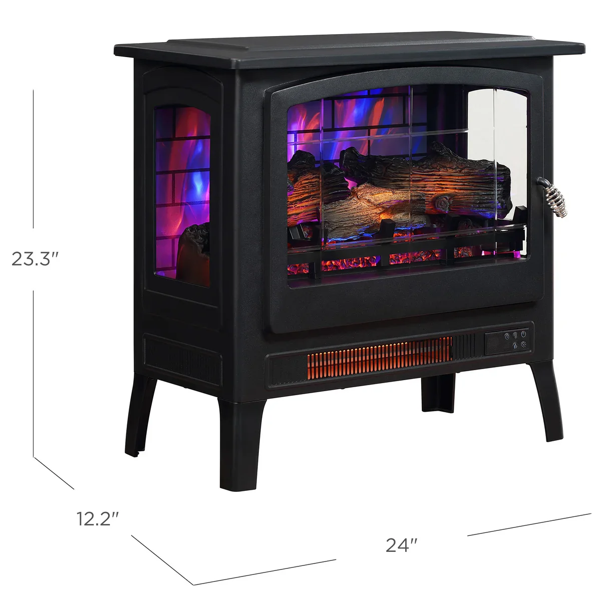 Infrared Electric Fireplace Stove Heater - Image 2