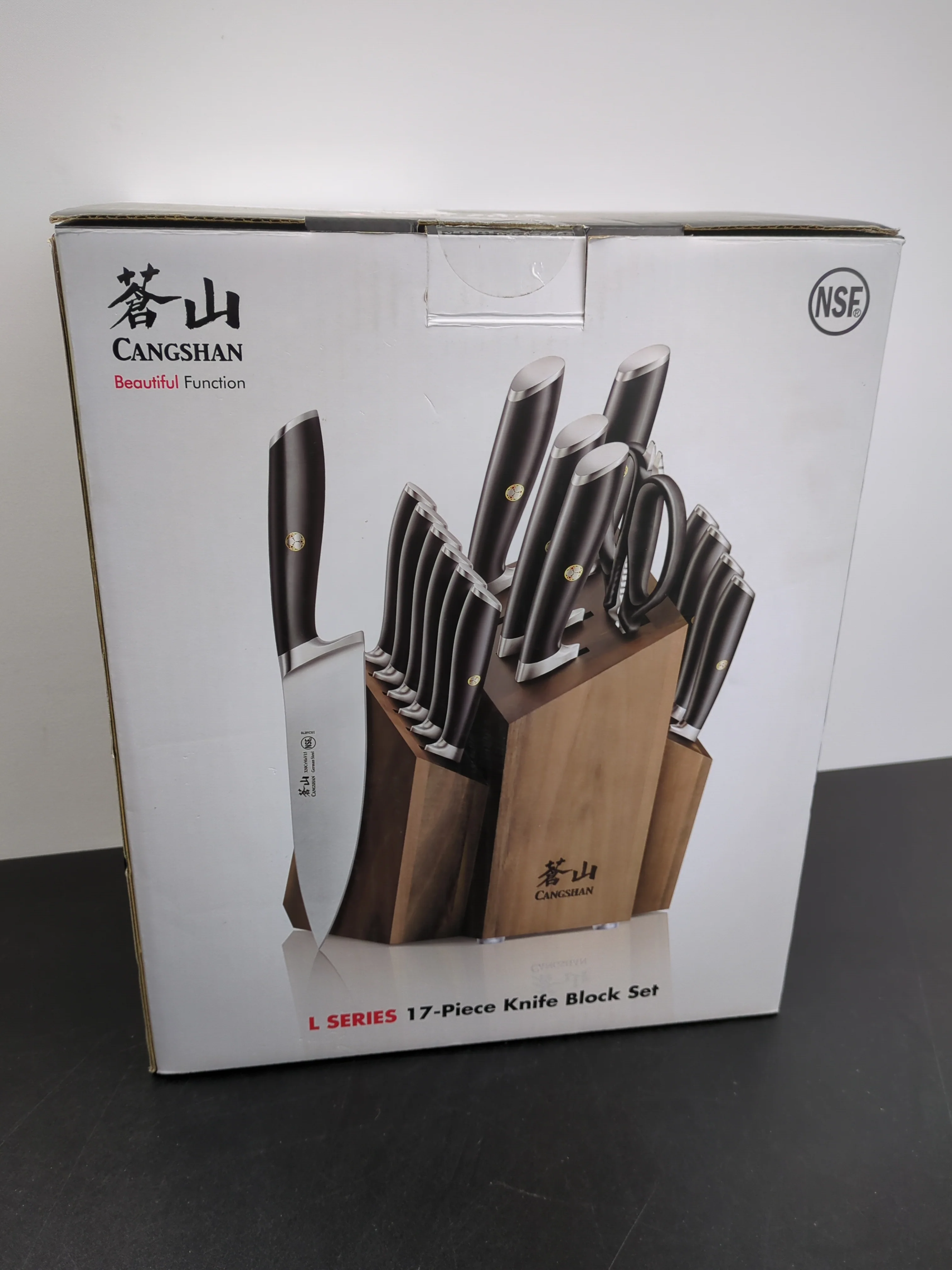 Cangshan L Series 17-Piece Shan German Steel Forged Knife Set - Retail $269 - Image 8