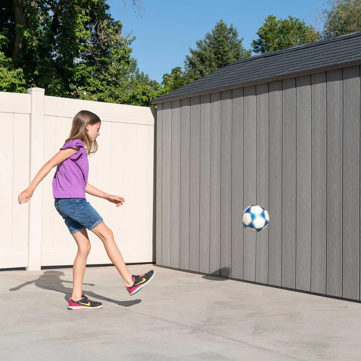 NEW - Lifetime Resin Outdoor 8' x 12.5' Storage Shed - Retail $1499 - Image 5