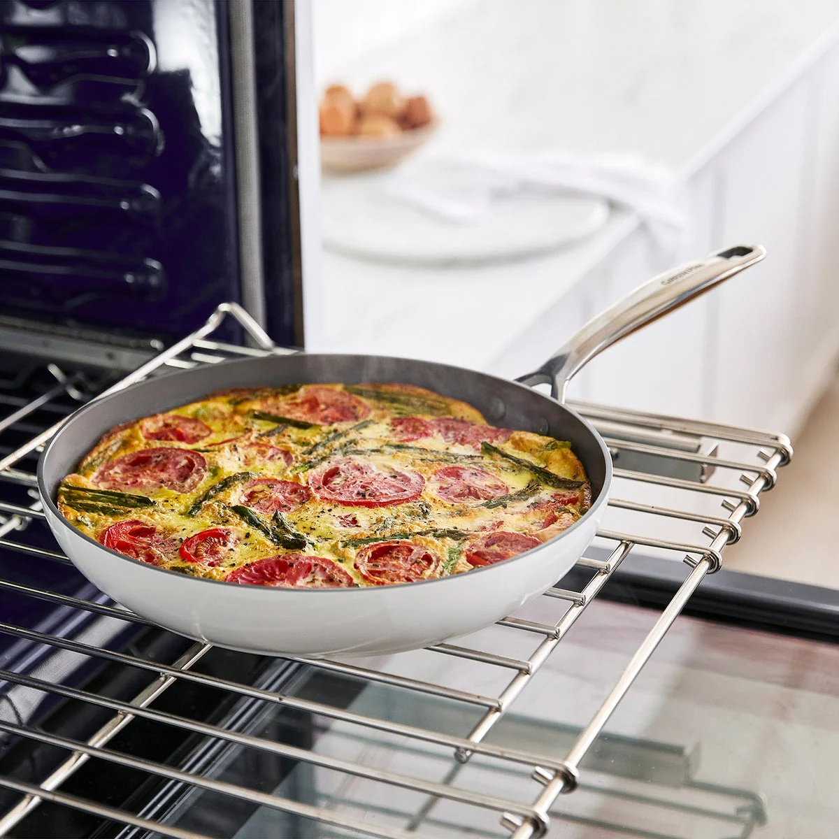 NEW - GreenPan Eras Ceramic Non-Stick 11-piece Cookware Set - Image 9