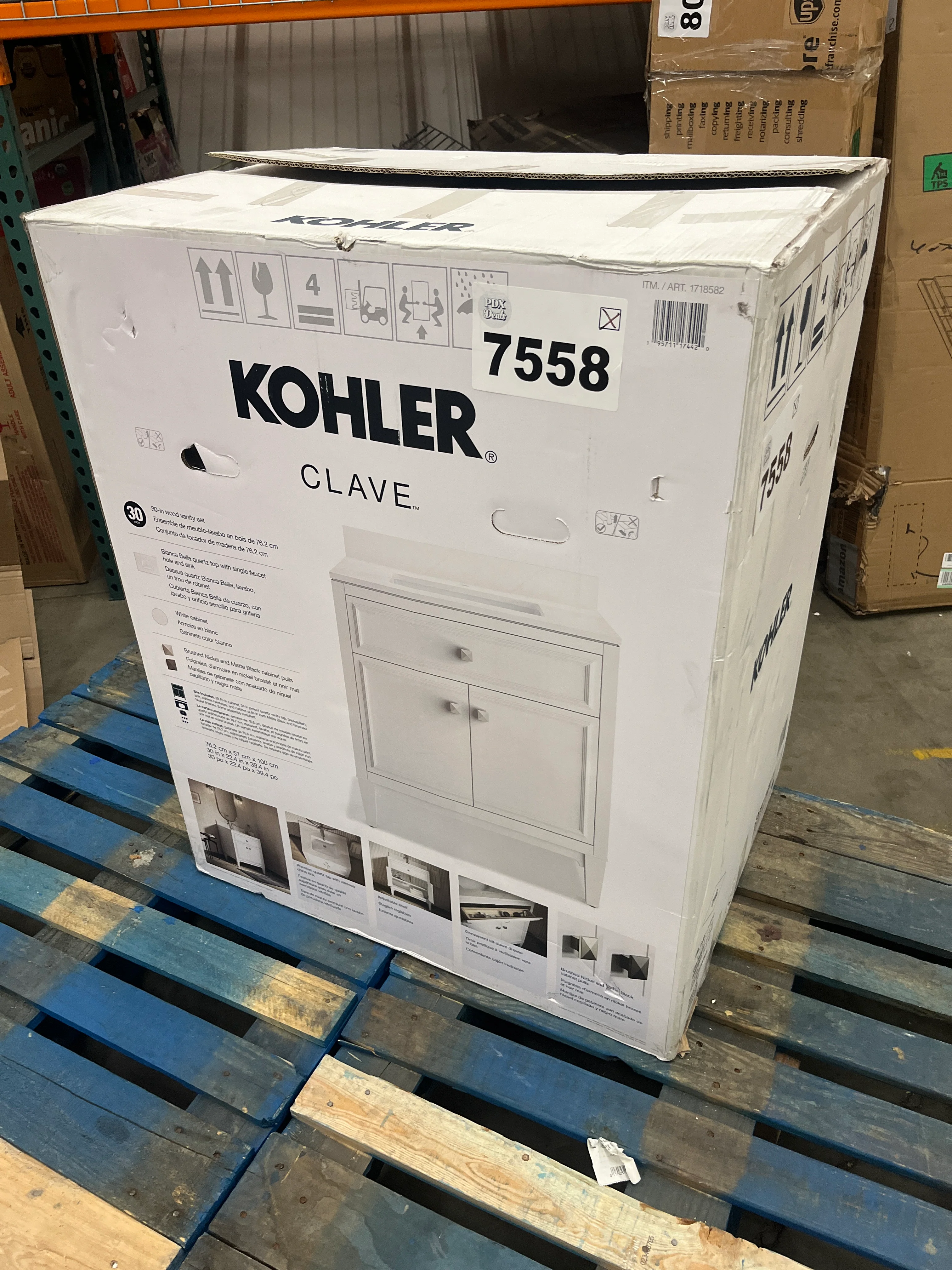 NEW - Kohler Clave 30” Bath Vanity - Retail $599 - Image 2
