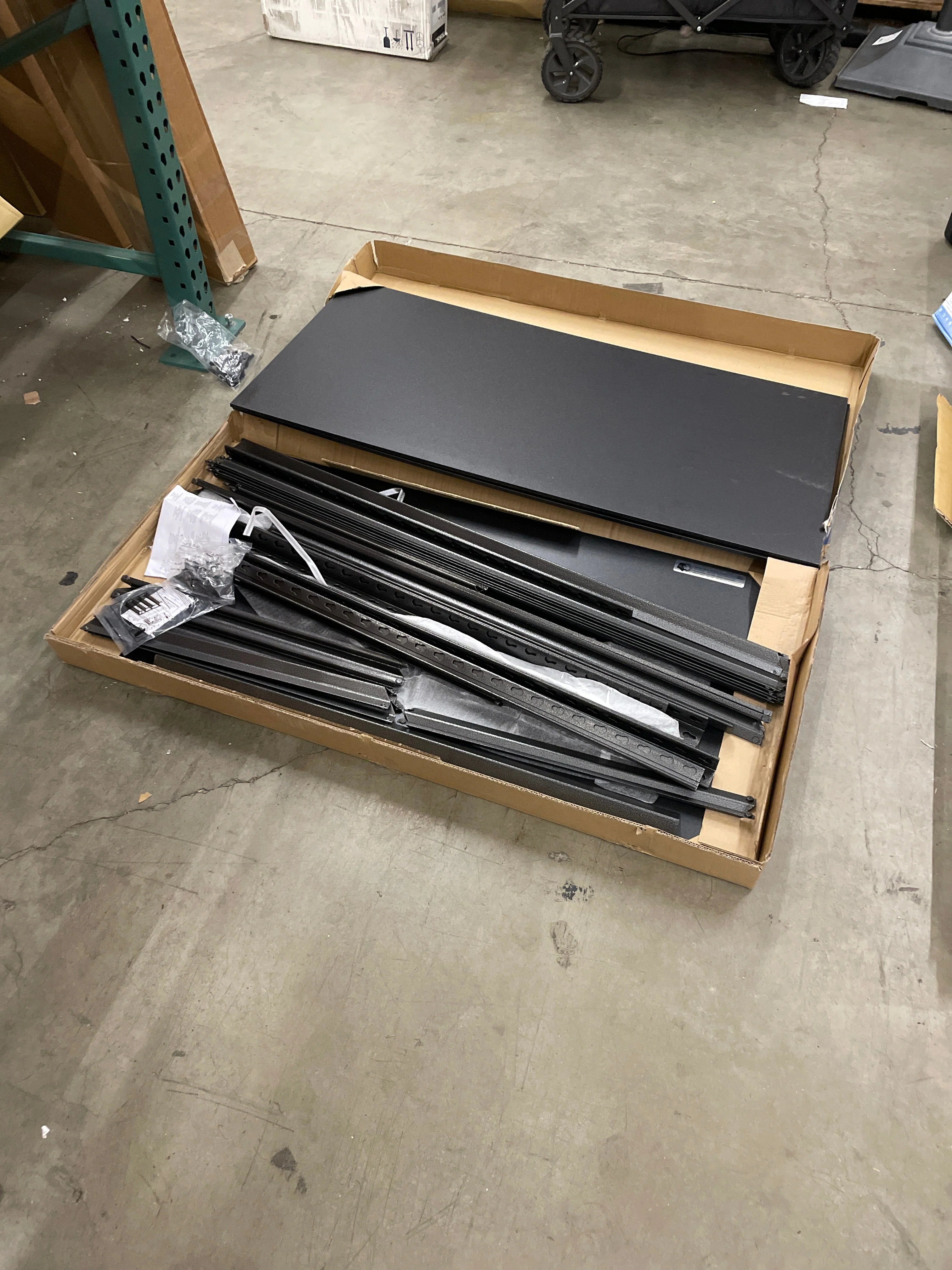 Gorilla 5-Shelf Heavy Duty Z-Beam Steel Shelving Unit, 48"W x 24"D x 72"H - Retail $89 - Image 4