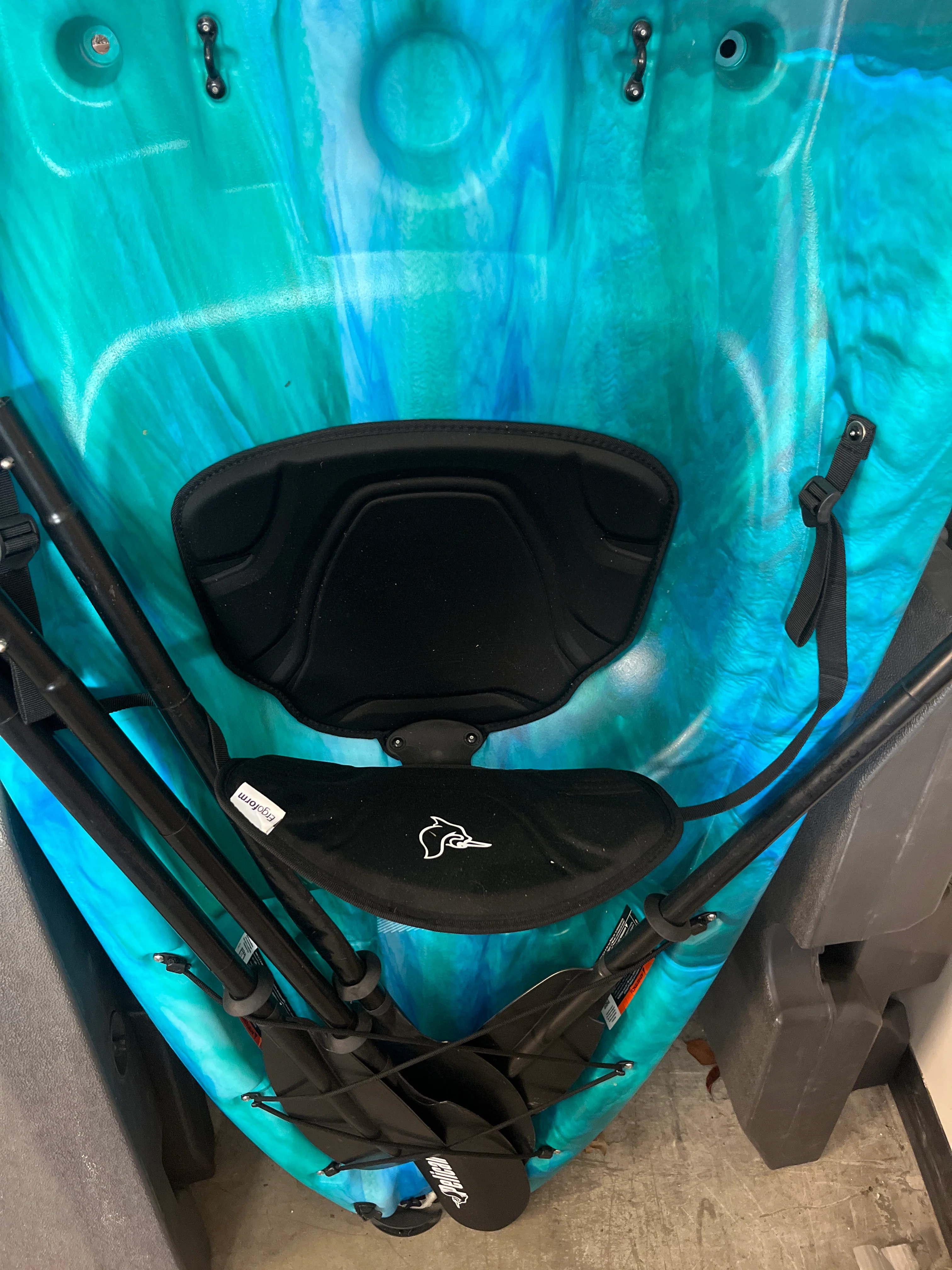 Pelican Rustler 130T Tandem Kayak 13’ with 2 Paddles - Retail $550 - Image 4