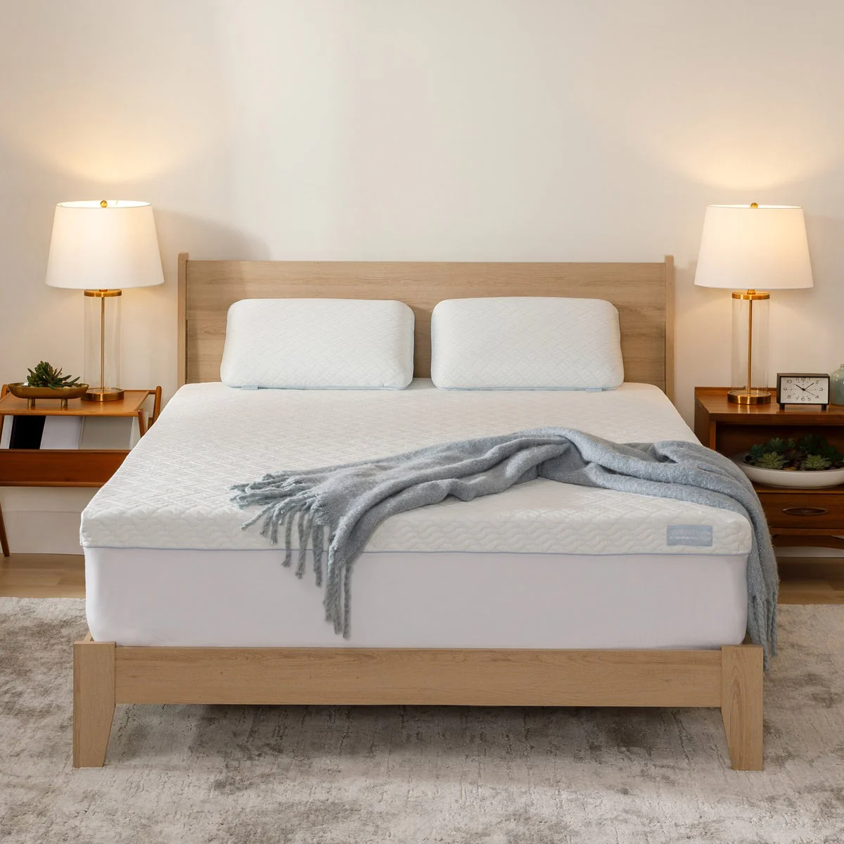 Serenity by Tempur-Pedic 3” Cooling Memory Foam Mattress Topper Twin XL