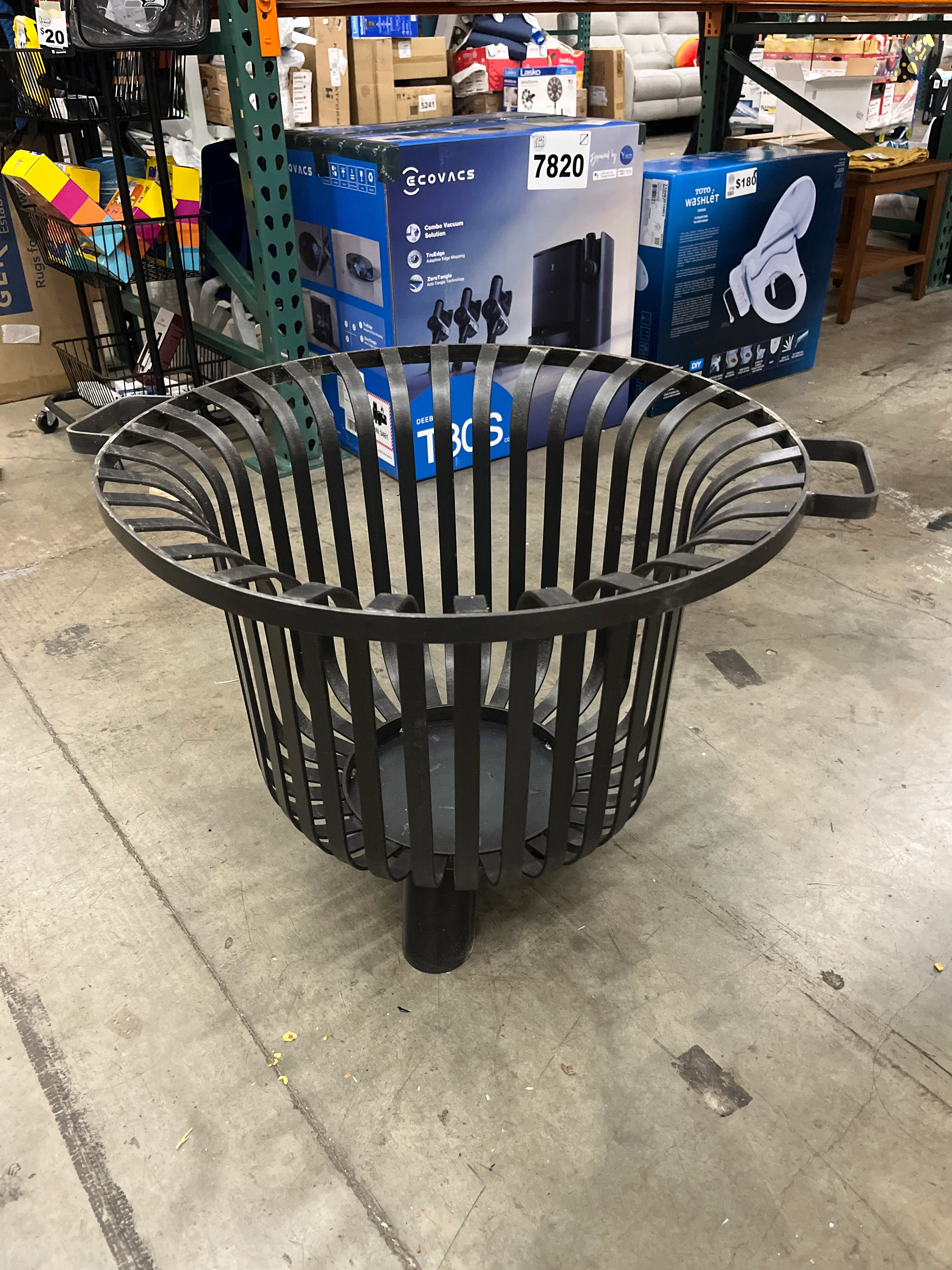 Cook King 111452 Verona Fire Basket, Large, Steel - Retail $58 - Image 5