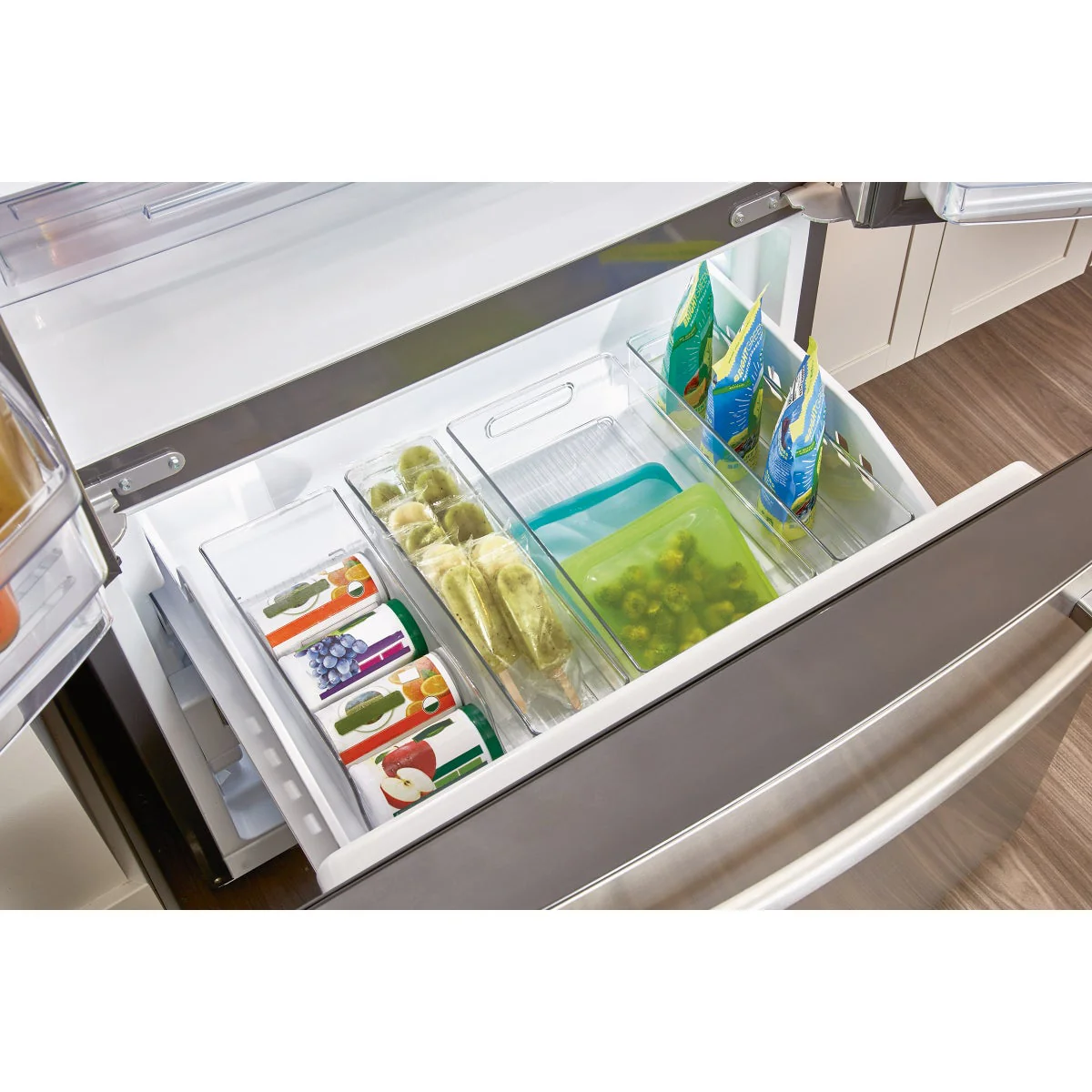 iDESIGN Kitchen Bins, 4-piece Set - Image 5