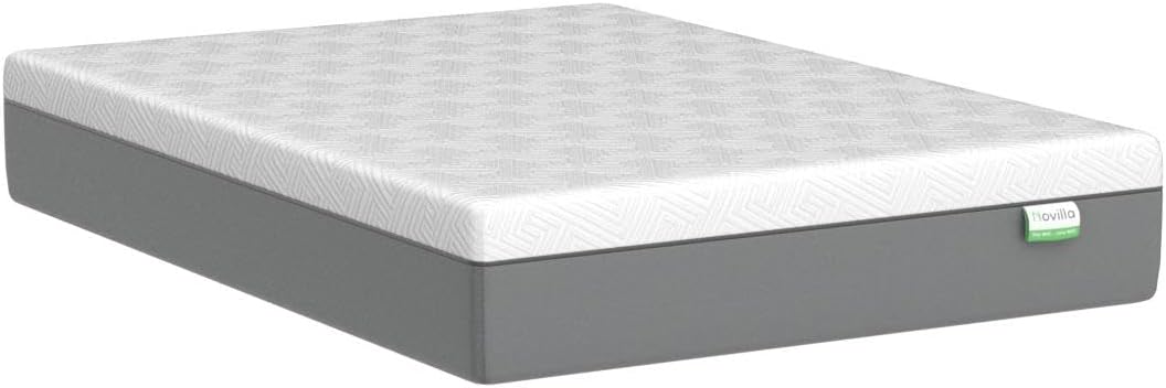NEW - Novilla FULL 12 Inch Gel Memory Foam Full Size Mattress for Cool Night & Pressure Relief, Medium Plush Feel with Motion Isolating, Bliss - Retail $269 - Image 2