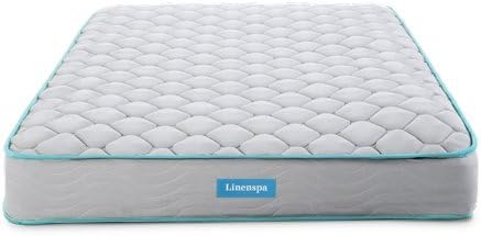 NEW - Linenspa QUEEN 6 Inch Mattress - Firm Feel - Bonnell Spring with Foam Layer - Mattress in a Box - Youth or Kids Bed - Guest Bedroom - Durable and Breathable Support - Affordable - Queen Size - Retail $136 - Image 5