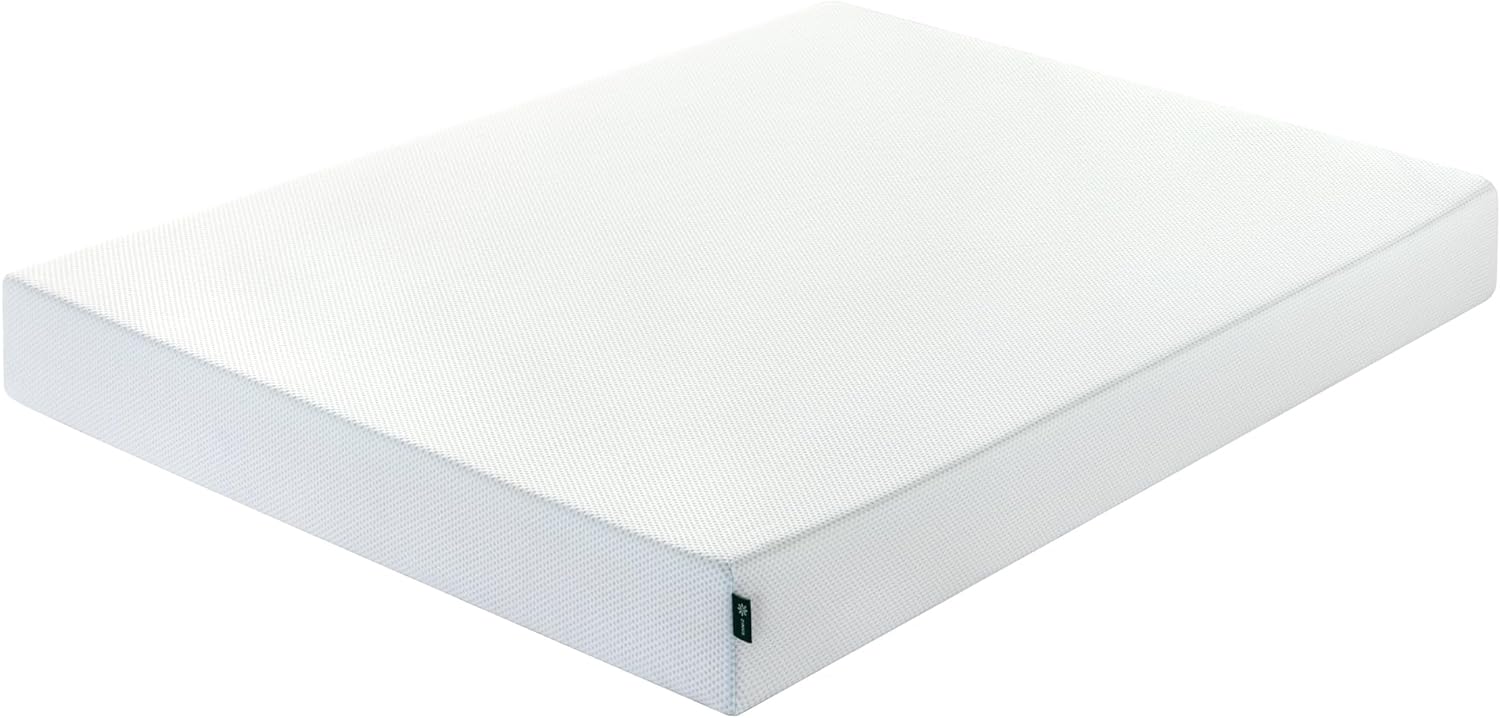 NEW - ZINUS QUEEN 8 Inch Green Tea Cooling Memory Foam Mattress [New Version], Queen, Fiberglass Free, Medium Firmness, Cooling Gel Foam, Certified Safe Foams & Fabric, Mattress in A Box - Retail $245 - Image 5