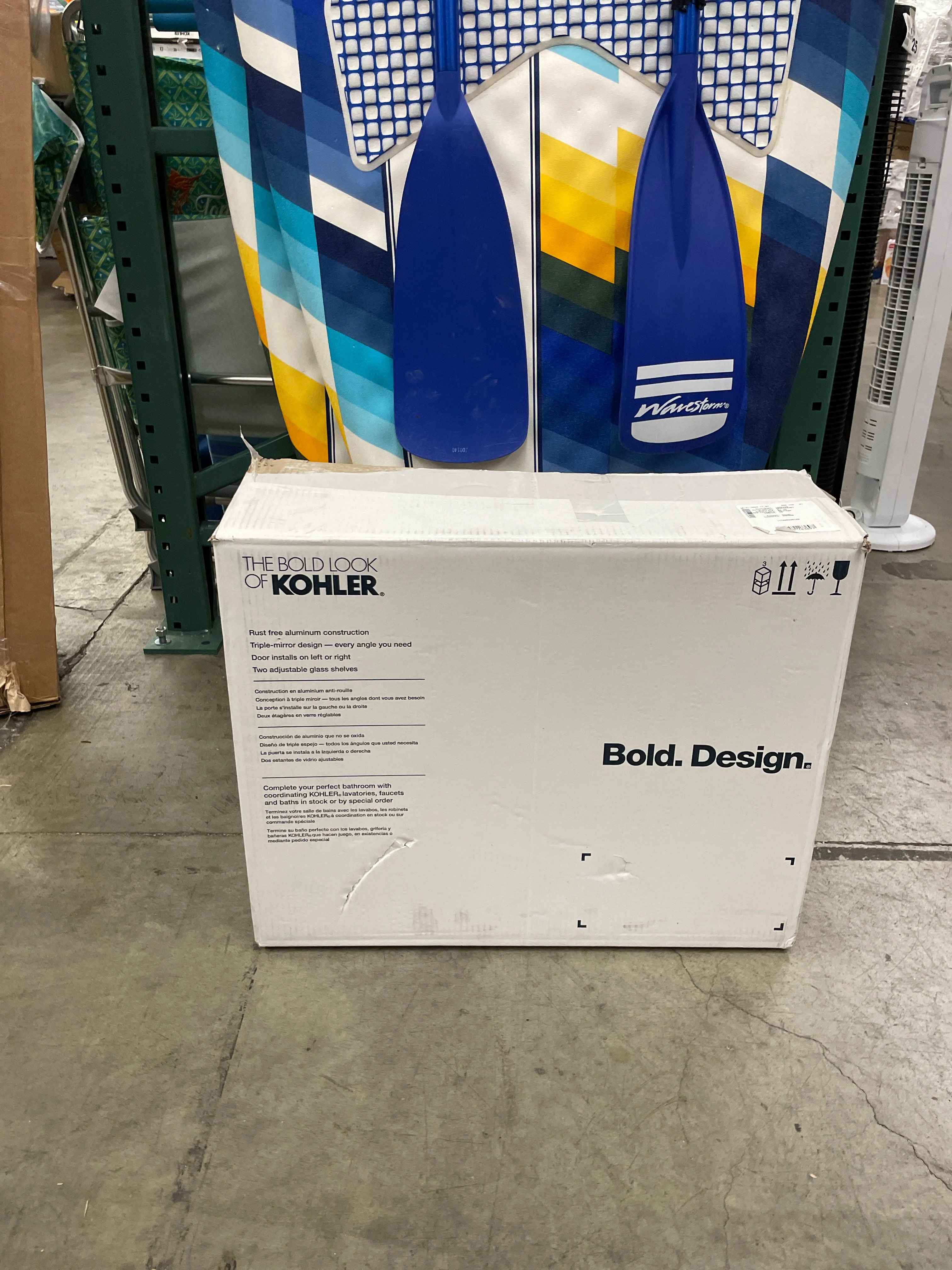 NEW - Kohler 16 in x 20 in Single Door Recessed Medicine Cabinet - Retail $139 - Image 5