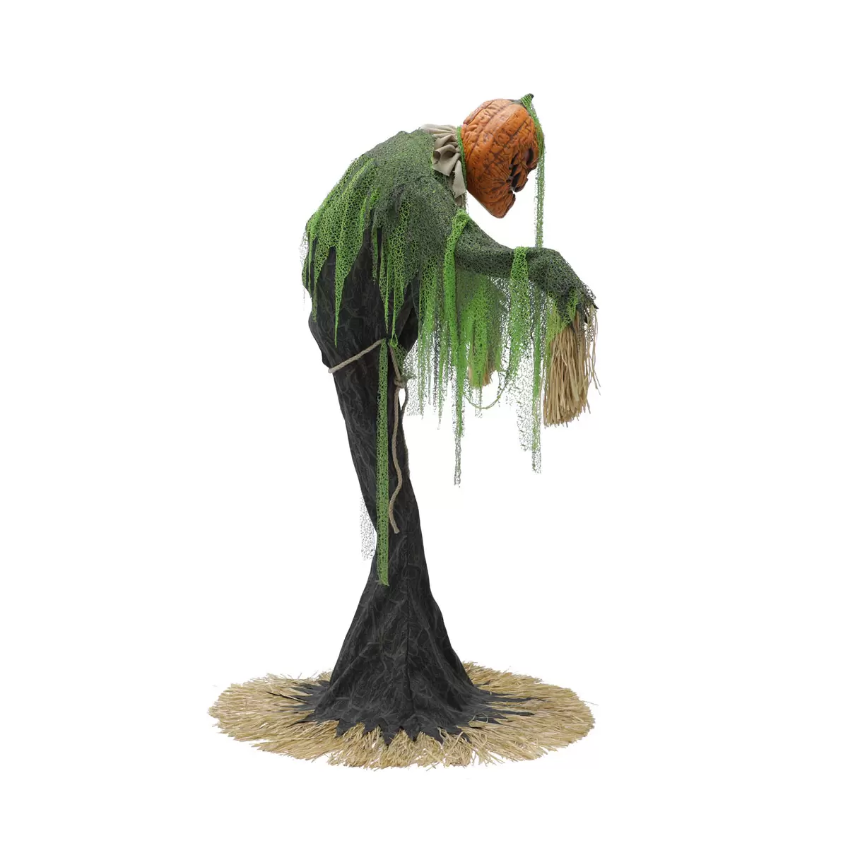 NEW - Halloween 7ft Animated Pumpkin Scarecrow - Retail $199 - Image 2