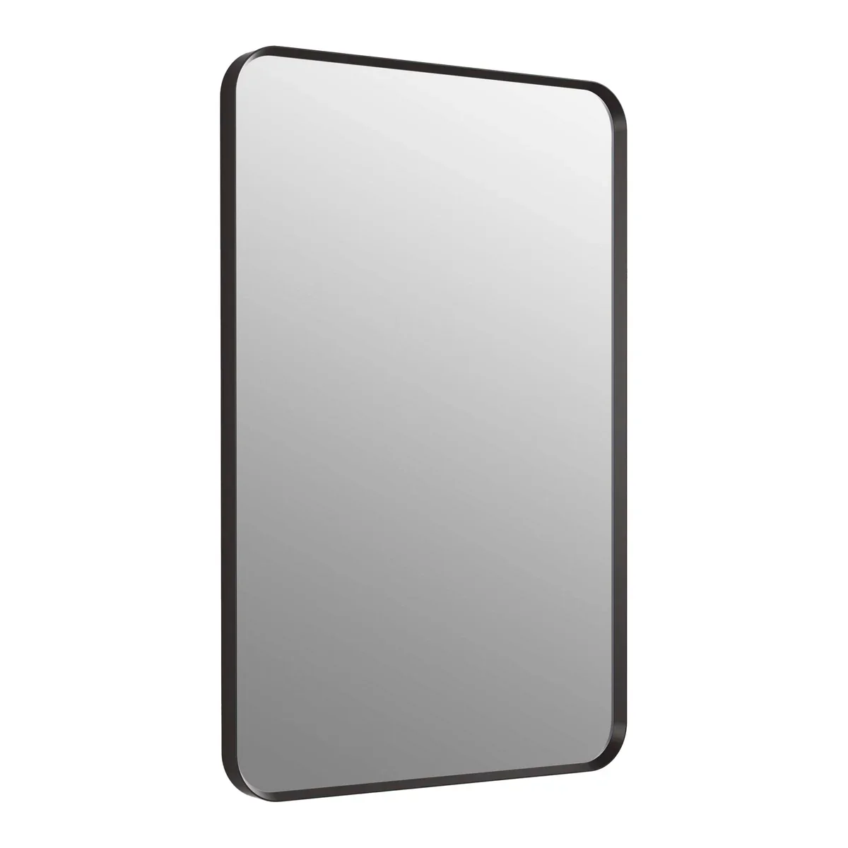 NEW - Kohler Orime Matte Black 24in x 36in Rectangular Framed Mirror