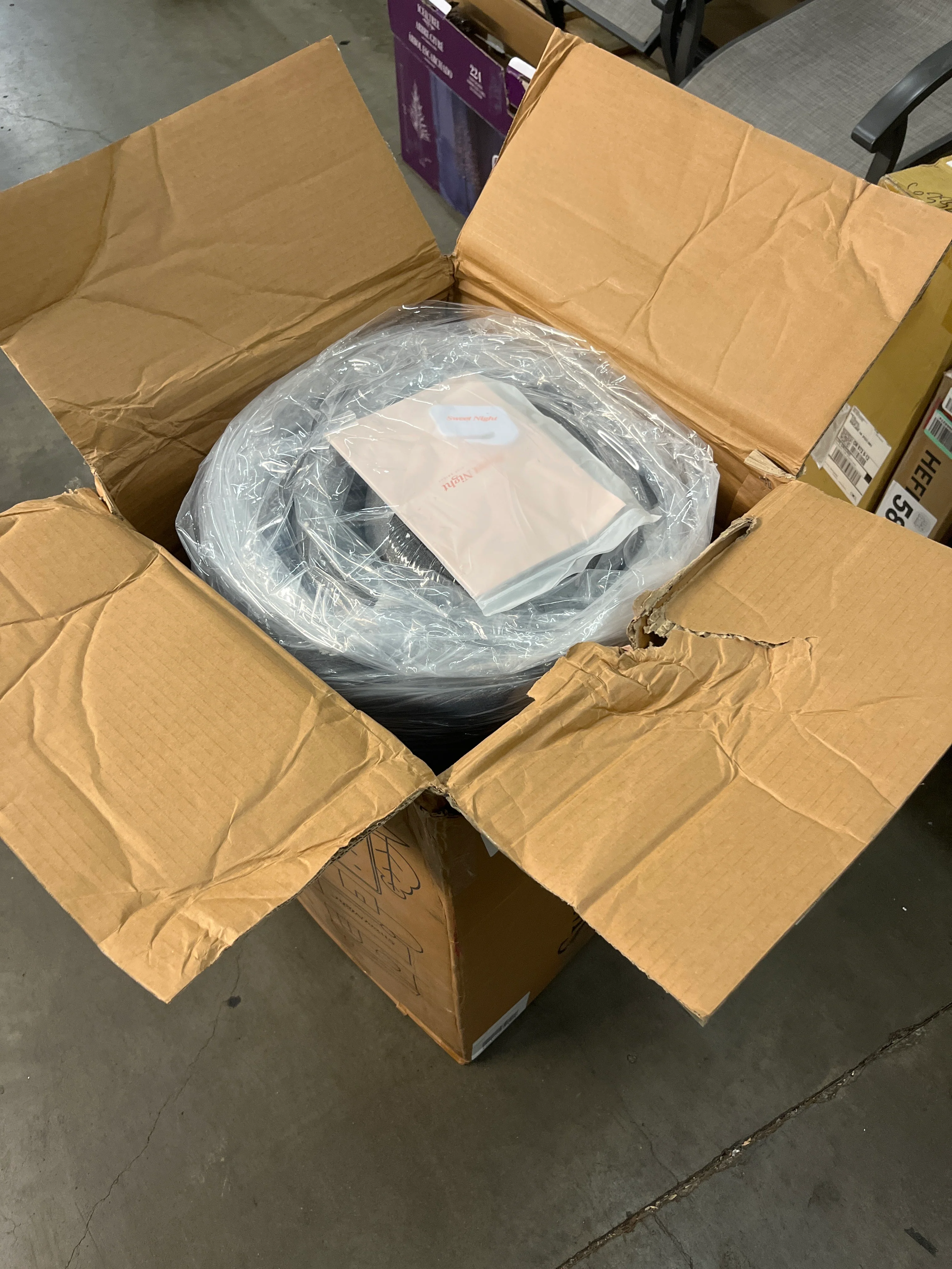 NEW - Sweetnight QUEEN Size, 12 Inch Memory Foam Mattress for Pressure Relief & Motion Isolation, Queen Mattress in a Box, Starry Night - Retail $356 - Image 6