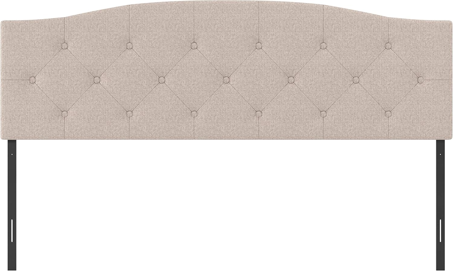 NEW - Hillsdale Provence Upholstered, King/Cal King Headboard Only, Light Beige - Retail $235