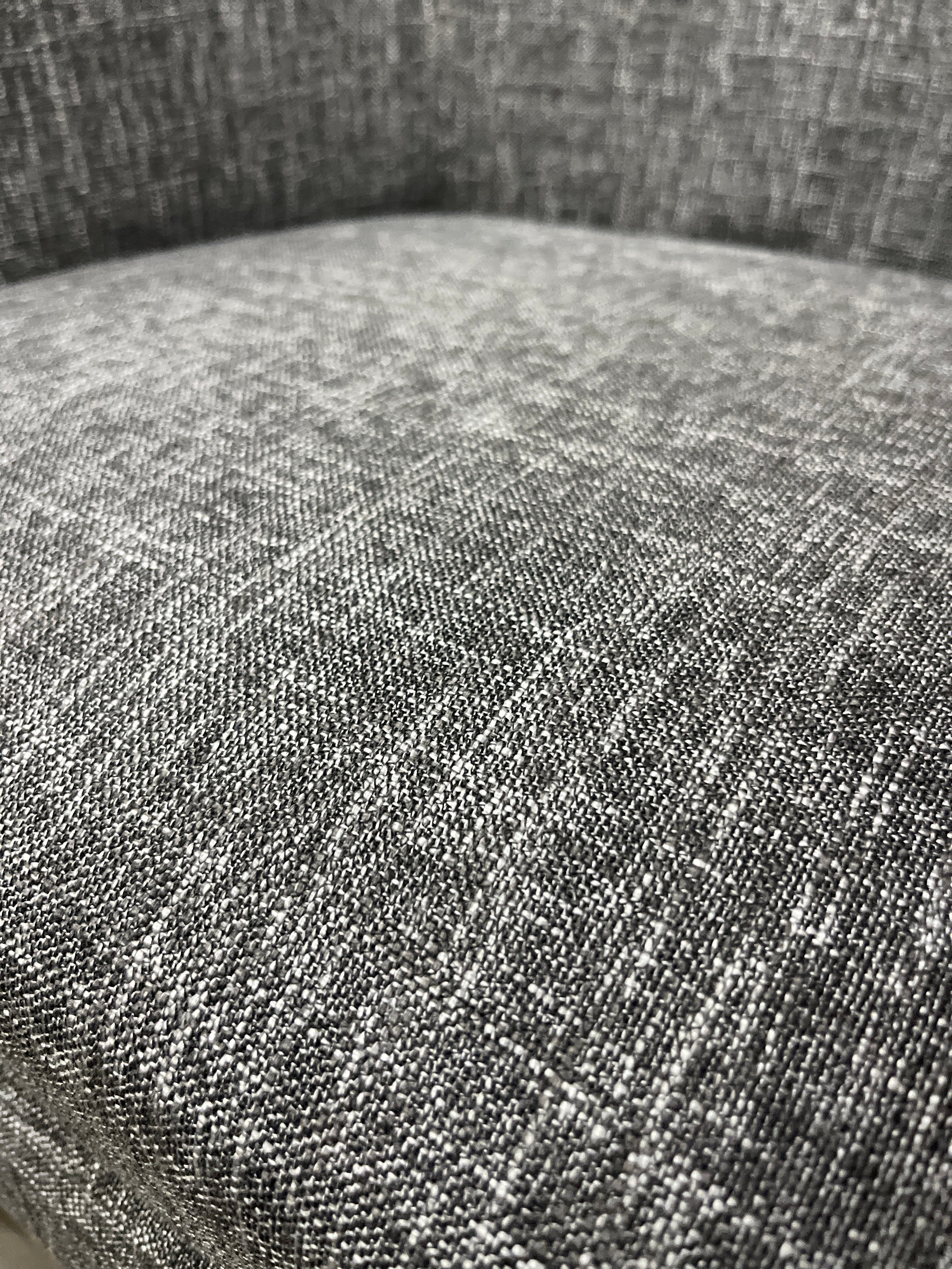 HomePop Modern Barrel Accent Chair, Grey - Retail $157 - Image 4