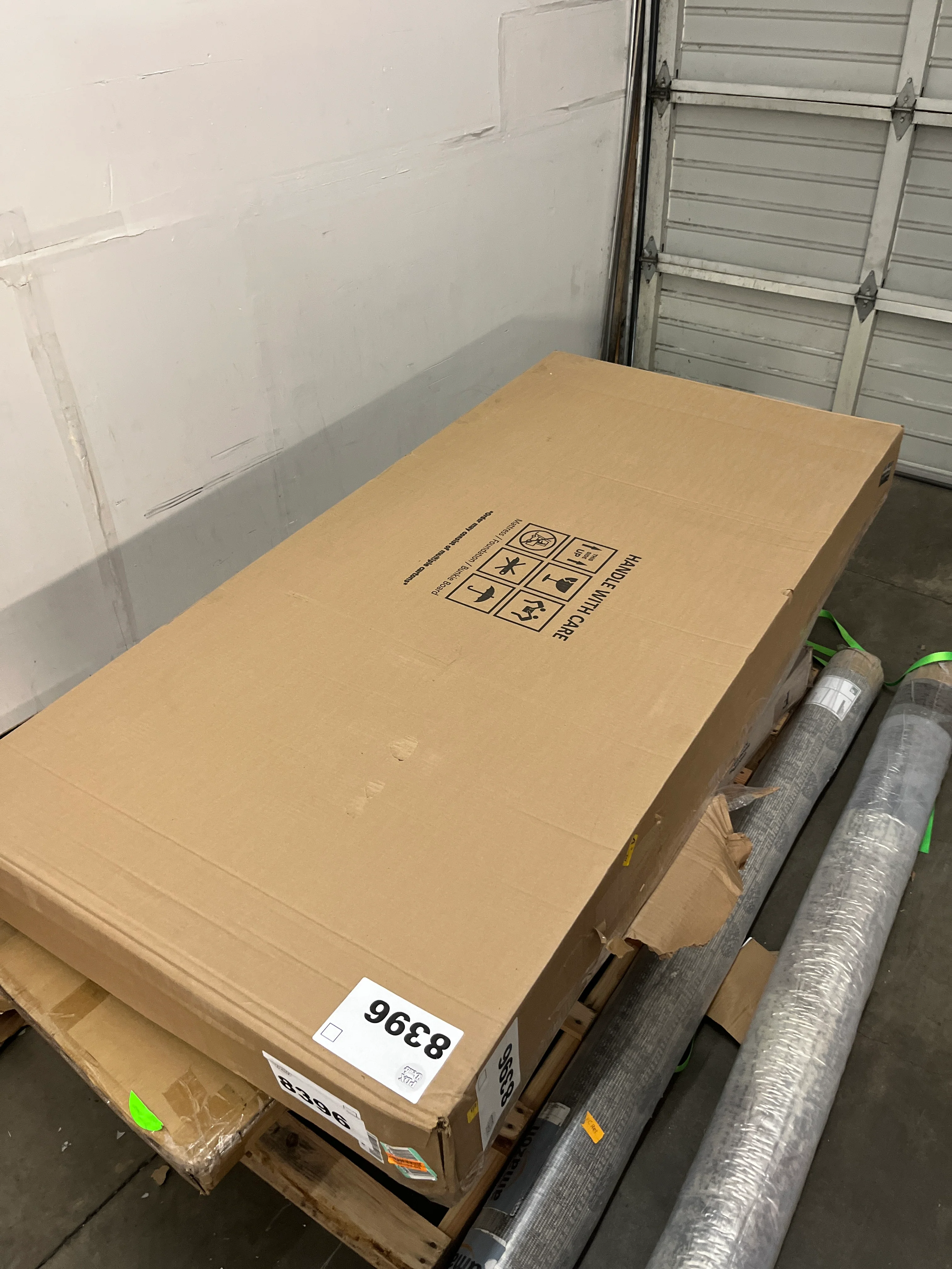 NEW - 4-Inch KING Sturdy Box Spring for Mattress Support-Durable and Fully Assembled, Natural Wood Foundation - Retail $205 - Image 4