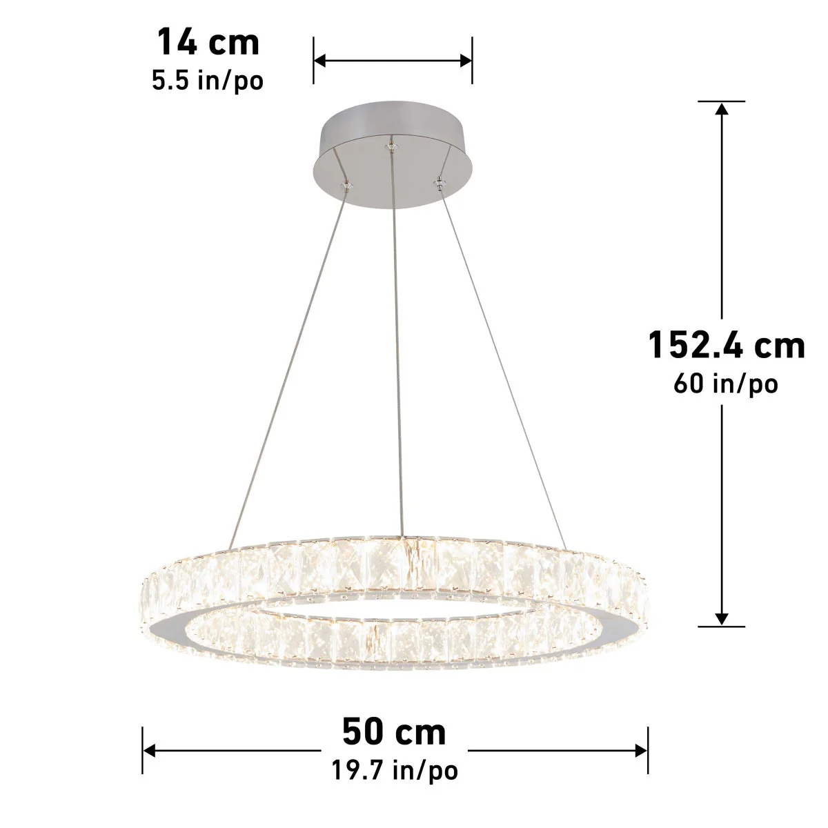 Artika Celebrity Integrated LED Pendant Light - Retail $110 - Image 4