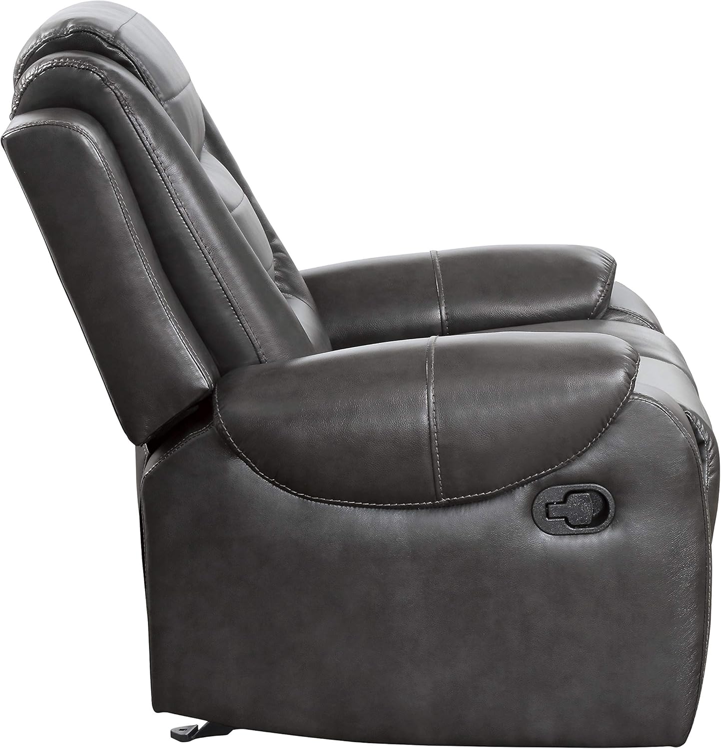 Lexicon Matteo Glider Recliner, Two-Tone Gray - Retail $421 - Image 3
