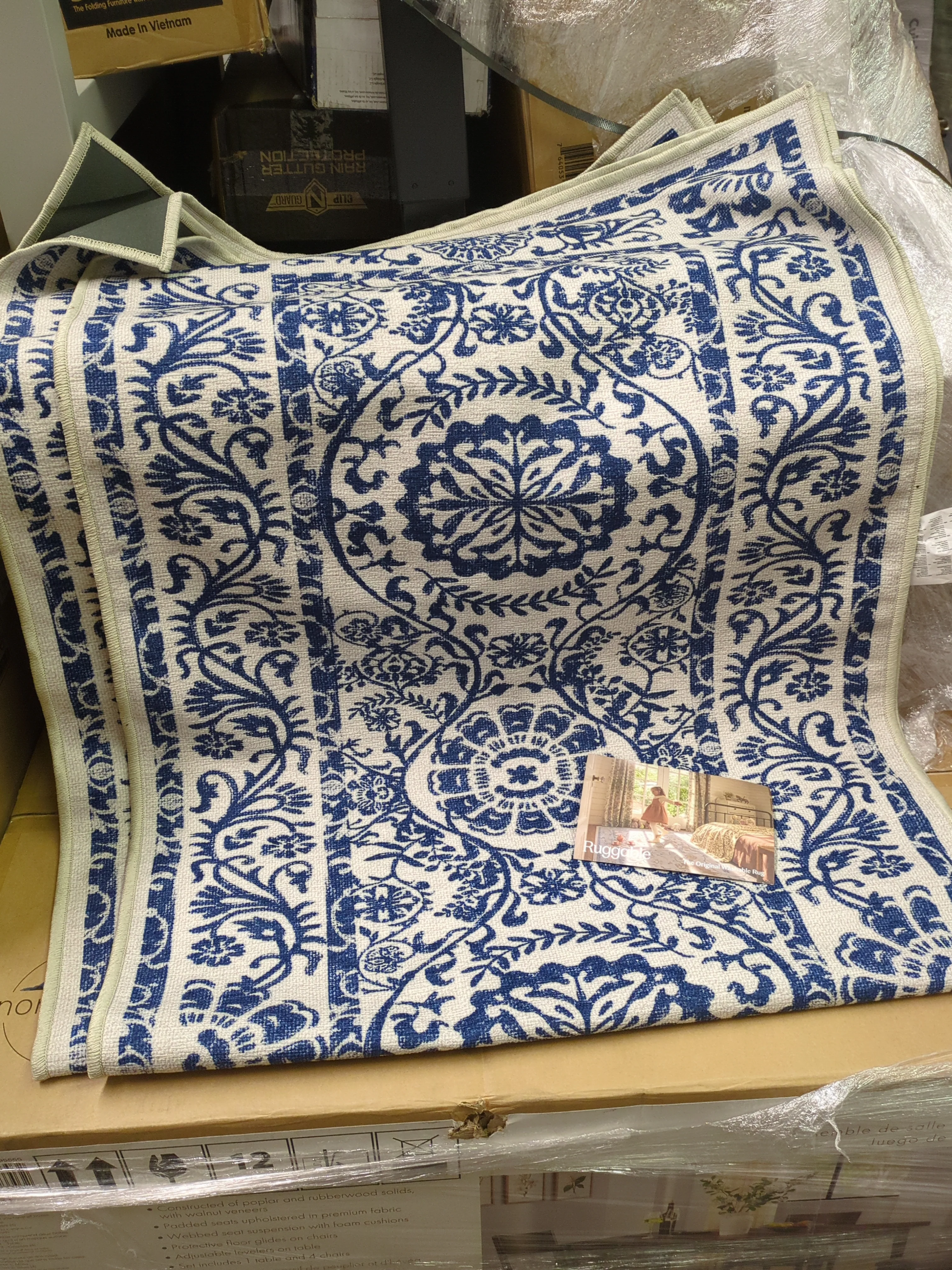 Ruggable Flatwoven Washable Delphina Runner Rug, 3 ft x7 ft- Retail $119 - Image 4