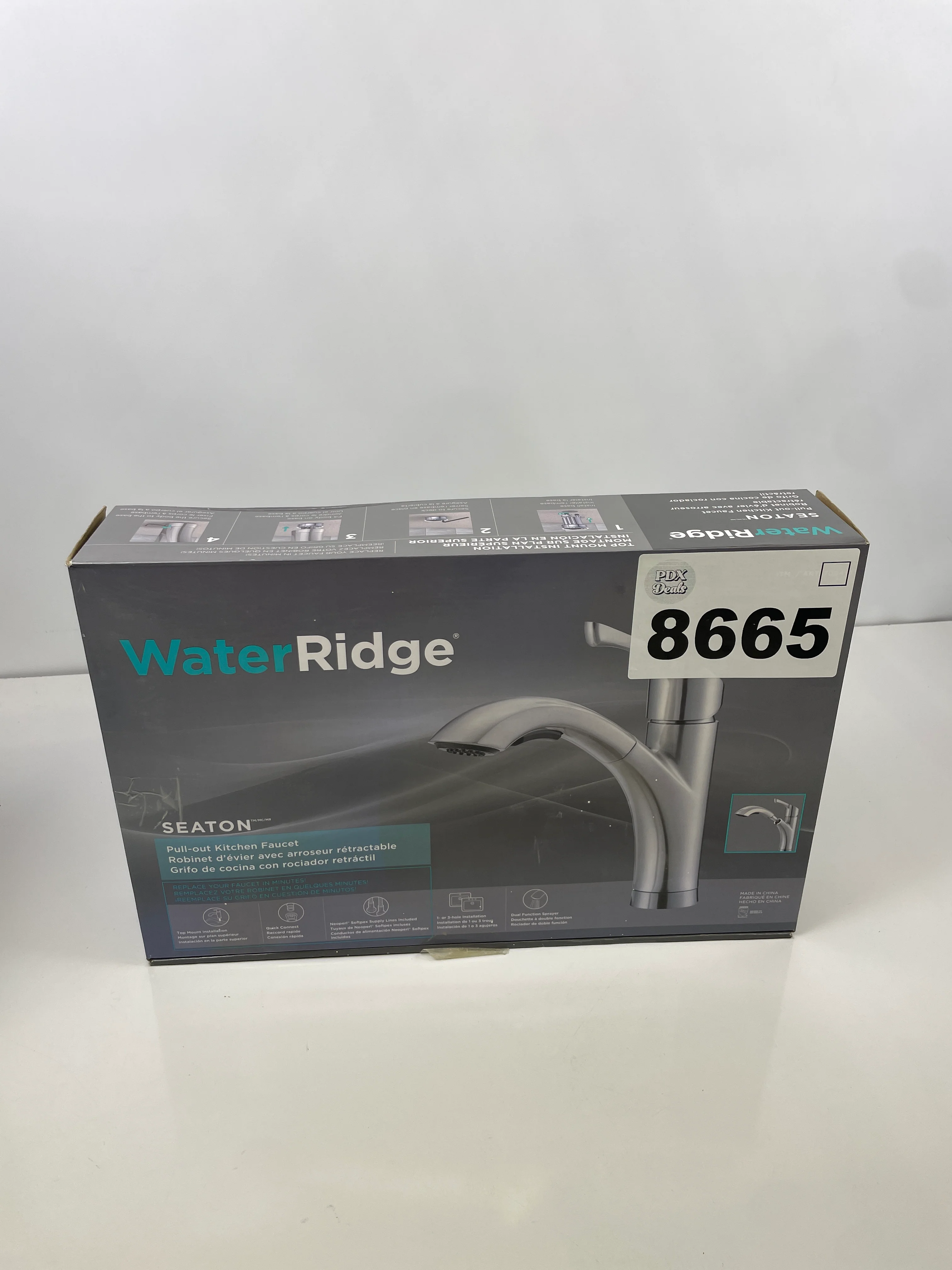 SEATON Water Ridge Kitchen Faucet - Retail $79 - Image 3