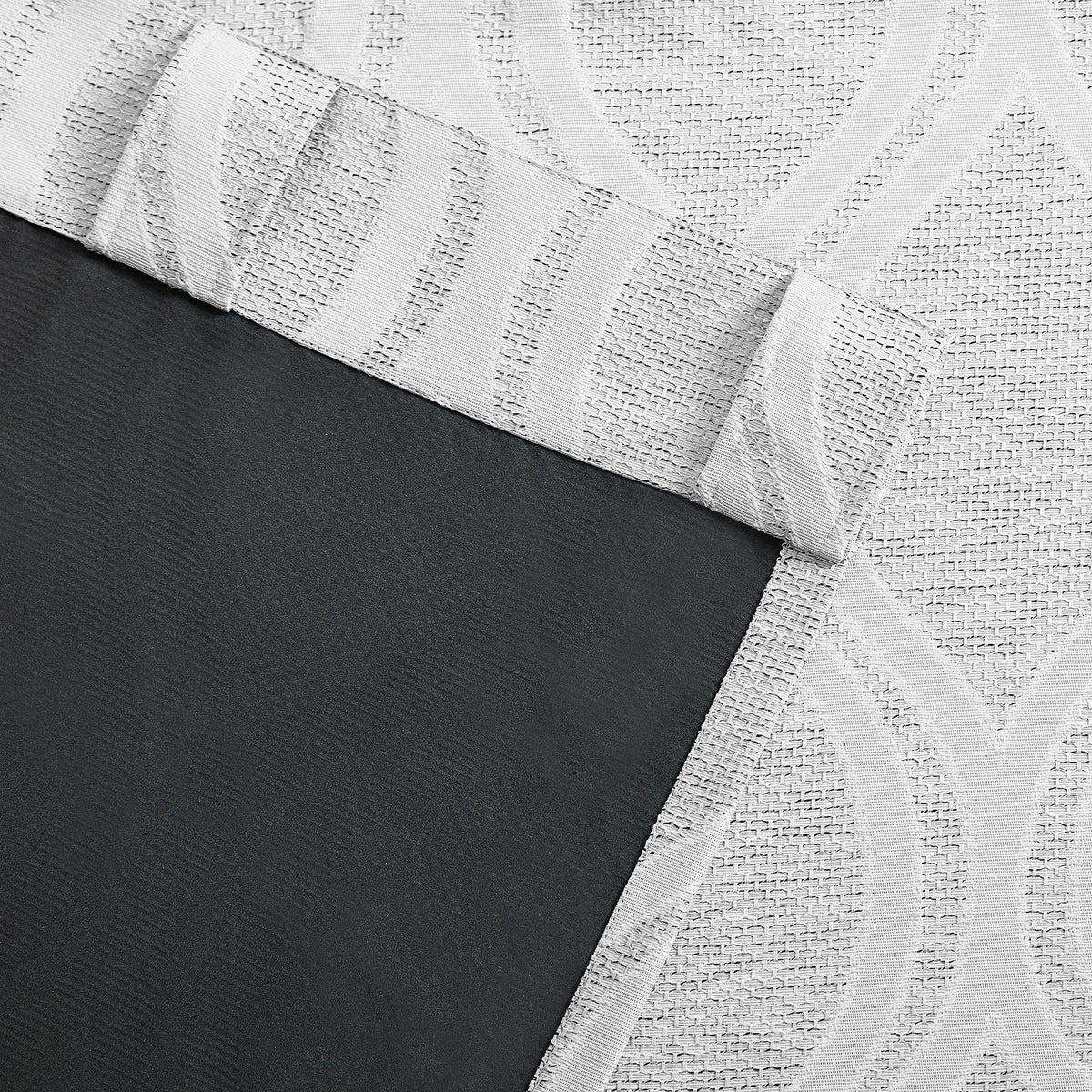 Silk Home Mitchell Blackout Curtains - WHITE - Image 7