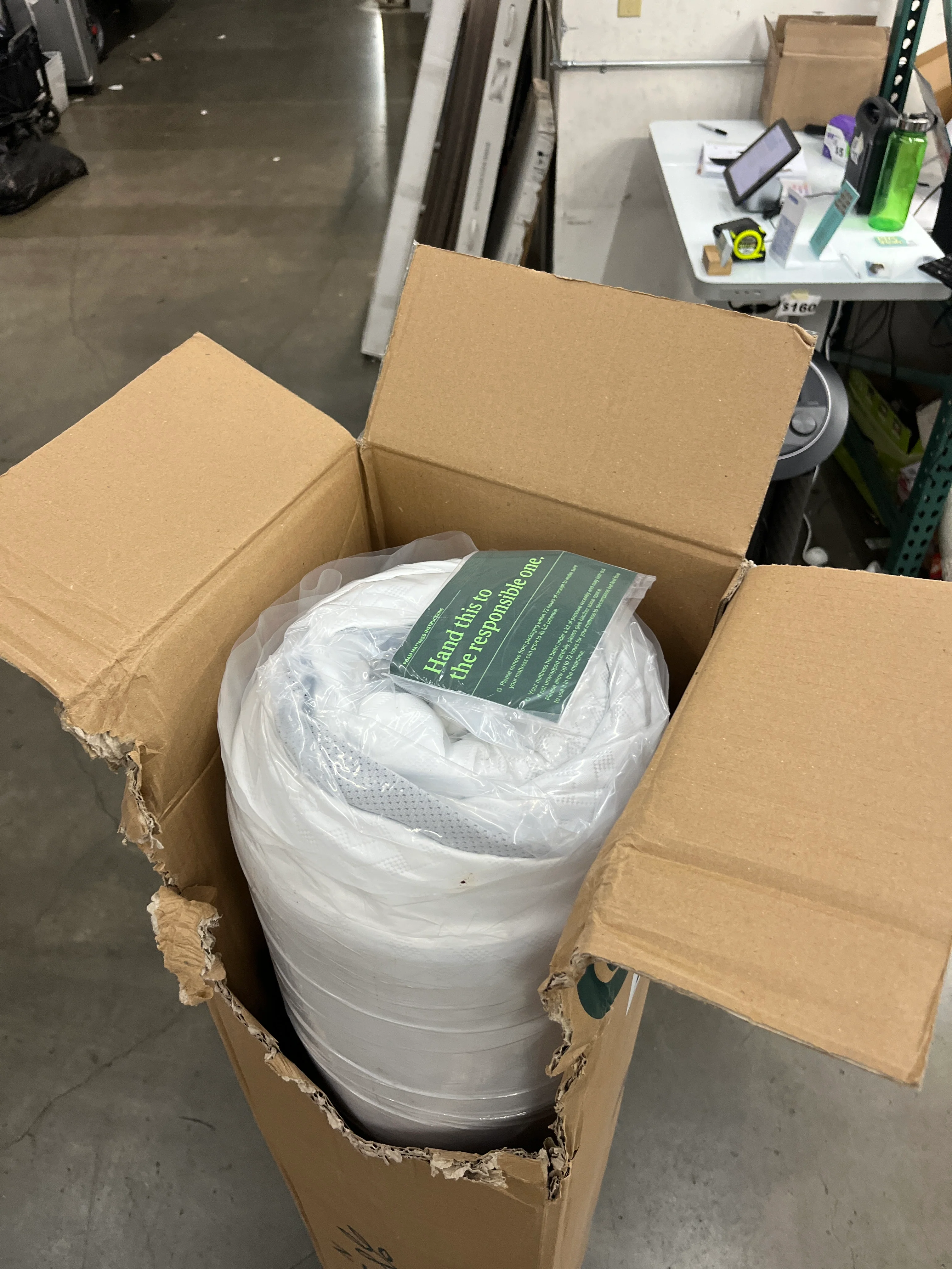 NEW - ZINUS QUEEN 12 Inch Green Tea Essential Memory Foam Mattress [New Version], Medium Feel, Breathable Airflow Memory Foam, Certified Safe Foams & Fabric, Mattress in A Box - Retail $229 - Image 5