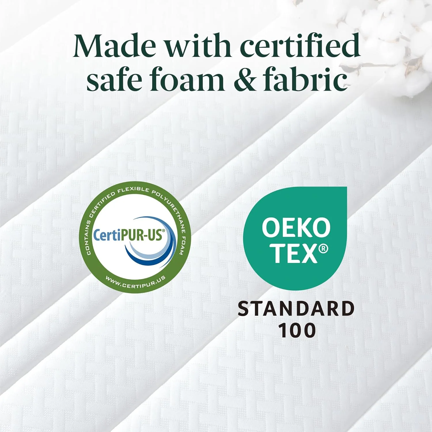 NEW - ZINUS FULL 8 Inch Foam and Spring Hybrid Mattress [New Version], Medium Firmness, Durable Support, Certified Safe Foams & Fabric, Mattress in A Box - Retail $138 - Image 6