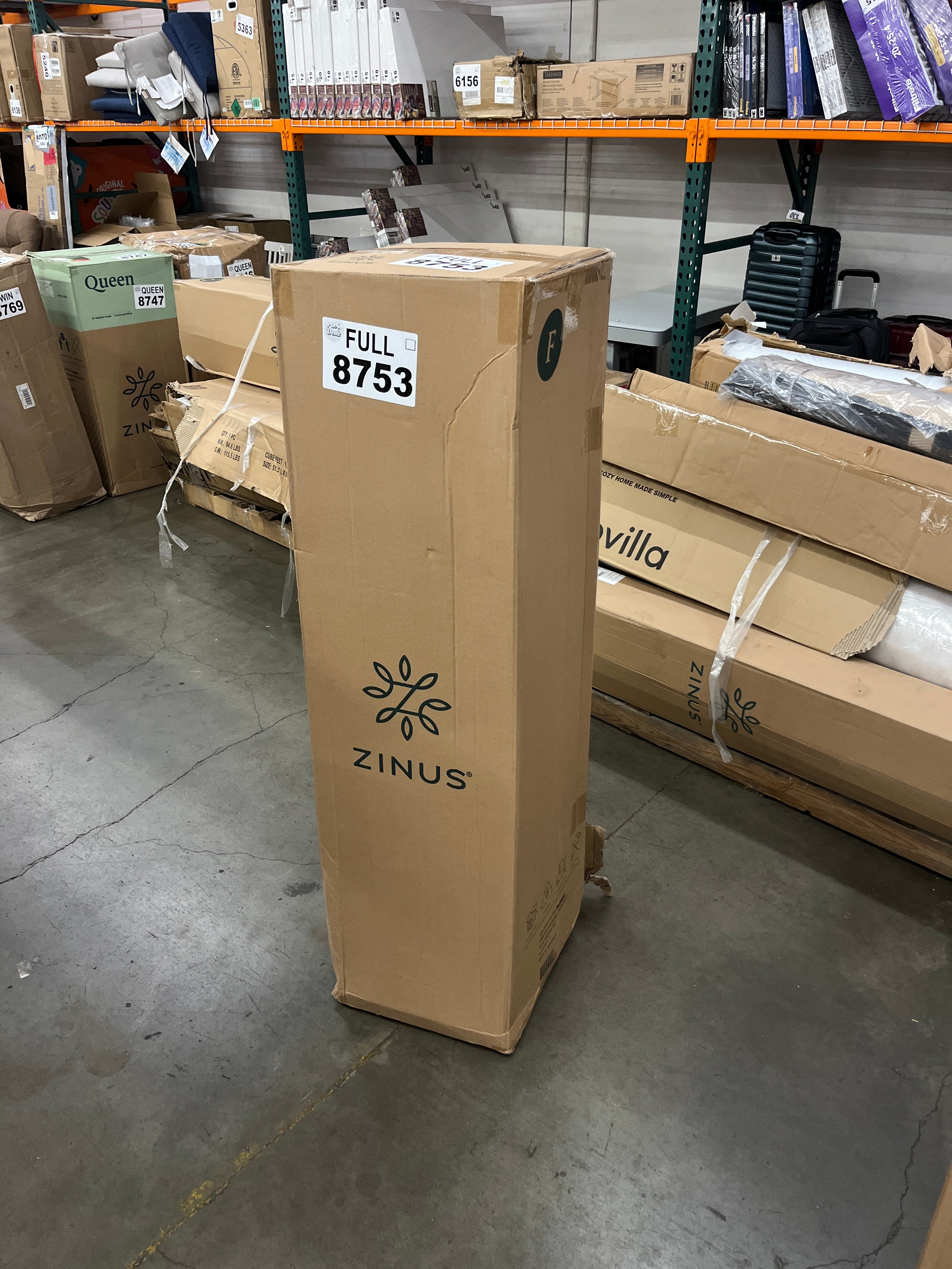 NEW - ZINUS FULL 10 Inch Comfort Support Cooling Gel Hybrid Mattress, Tight Top Innerspring Mattress, Motion Isolating Pocket Springs, Mattress in A Box - Retail $188 - Image 4