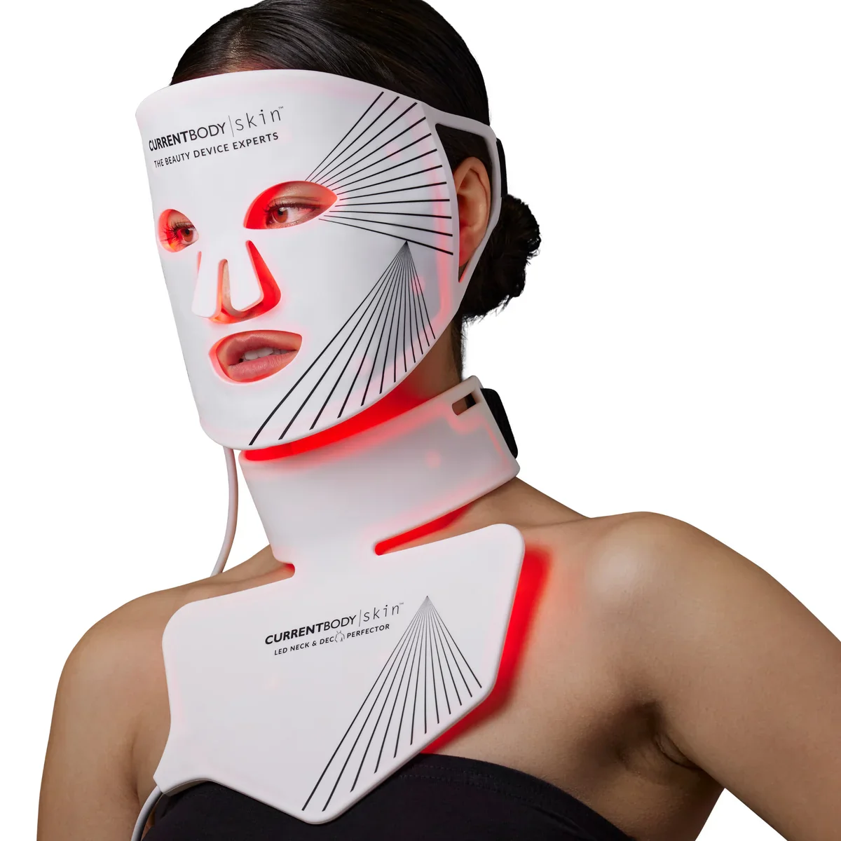 NEW - CurrentBody Skin LED Mask Face & Neck Kit - Retail $459 - Image 2