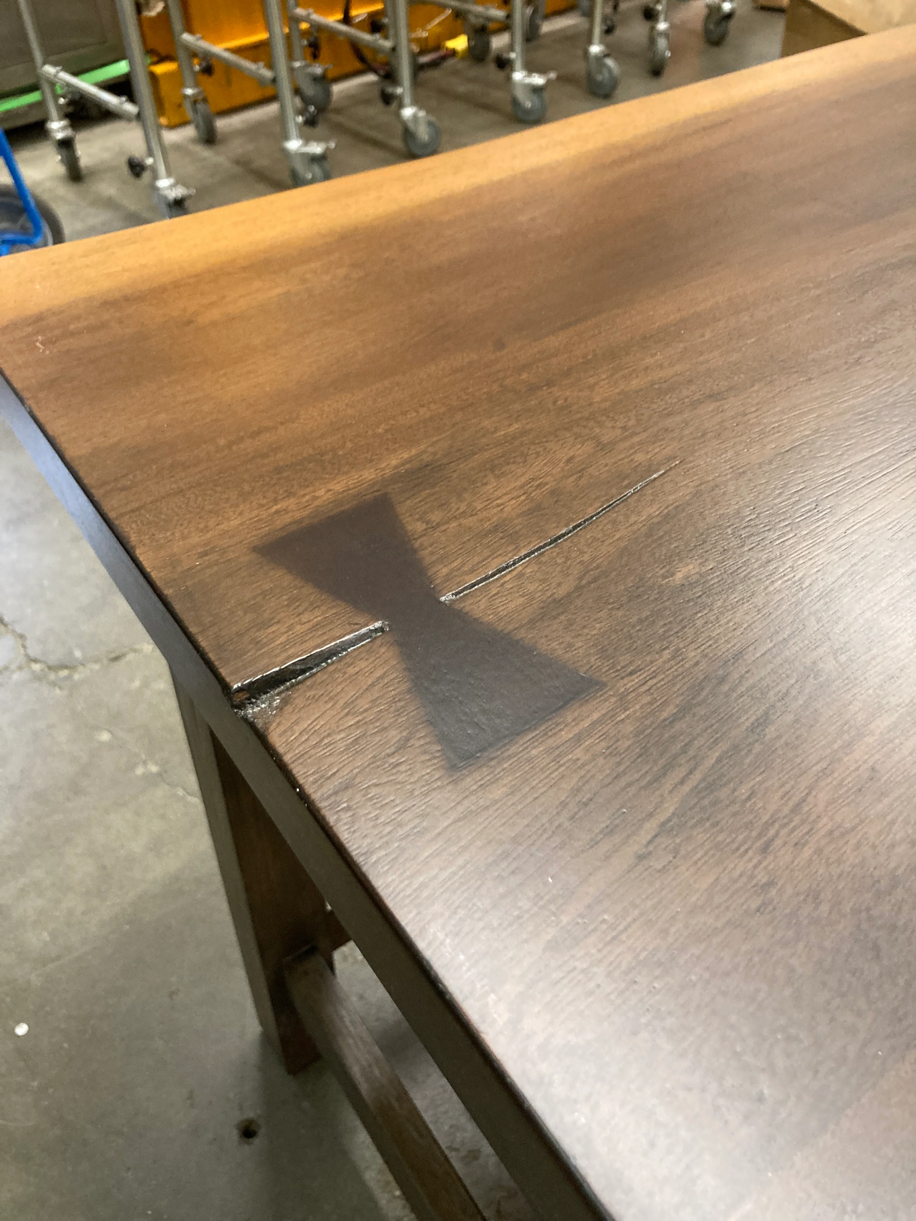 NEW - Costco - Whitley 54" Live Edge Writing Desk - Retail $299 - Image 4