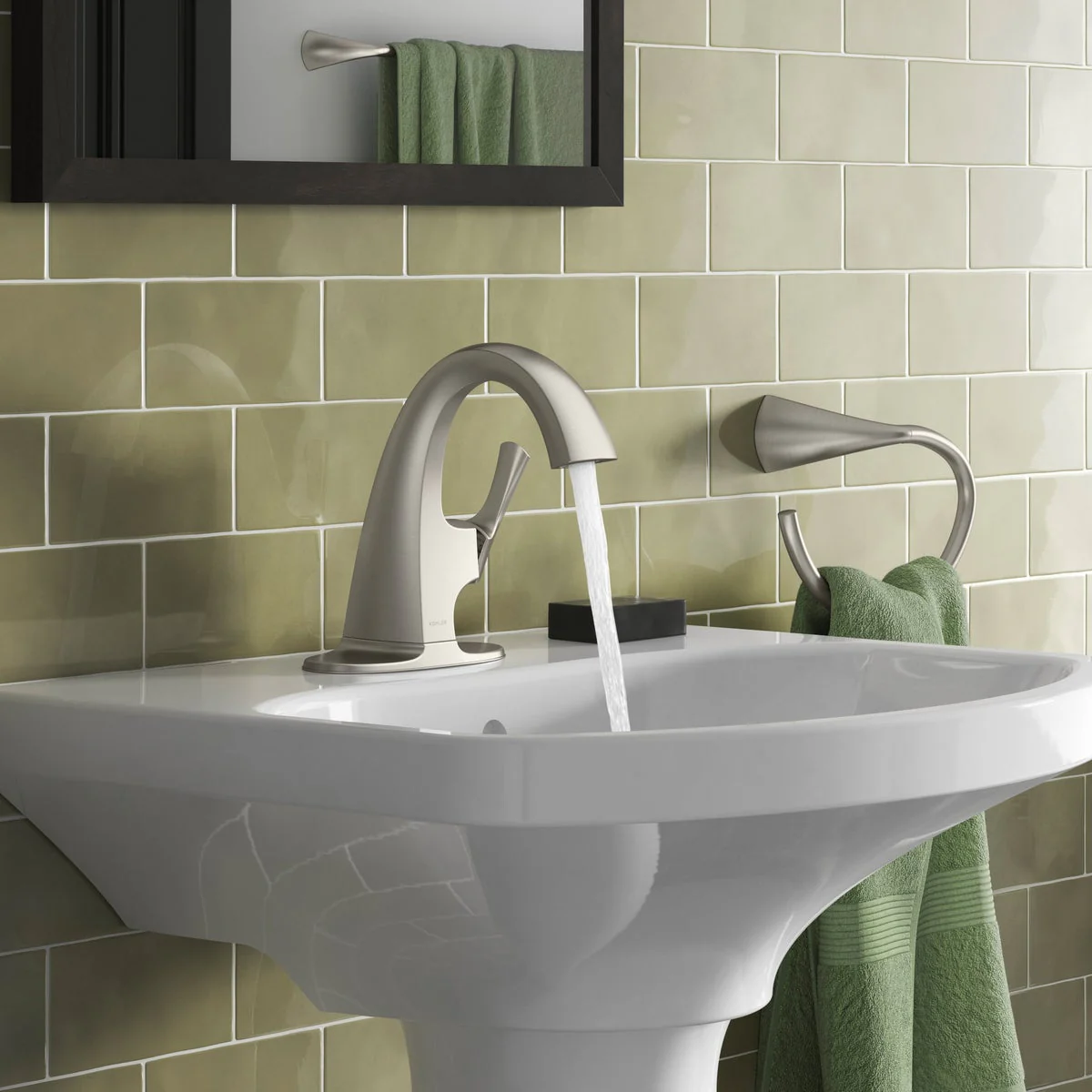 NEW - Kohler Transitional Single Hole Bathroom Faucet - Image 2