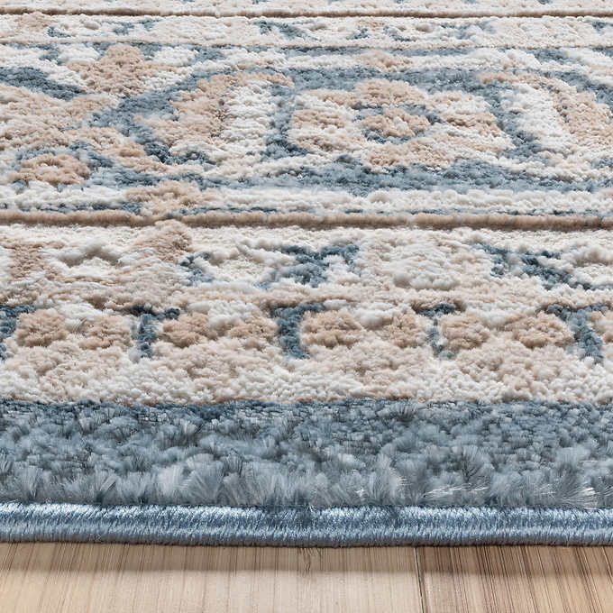Like NEW - Costco - Barmond Area Rug, Belo Blue 7' 10" x 10' - Retail $239 - Image 4