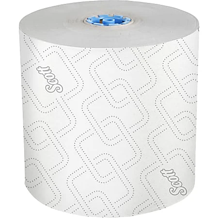 Scott® Hardwound 1-Ply Paper Towels, 70% Recycled, 115 Sheets Per Roll, Pack Of 6 Rolls - Image 2