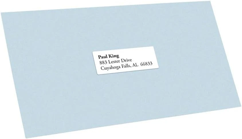 Office Depot White Inkjet/Laser Address Labels, 1in. x 2 5/8in., Box Of 7,500 - Image 5