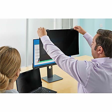 3M™ Privacy Filter Screen with COMPLY™ Magnetic Attach for 21.5" Full Screen Monitors, 16:9 Aspect Ratio, Reduces Blue Light, Anti-Glare - Image 3