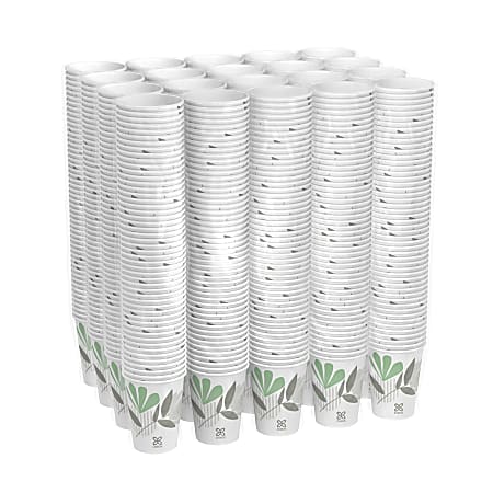 Dixie® Paper Hot Cups, 8 Oz, White, Carton Of 1,000 Cups - Image 4