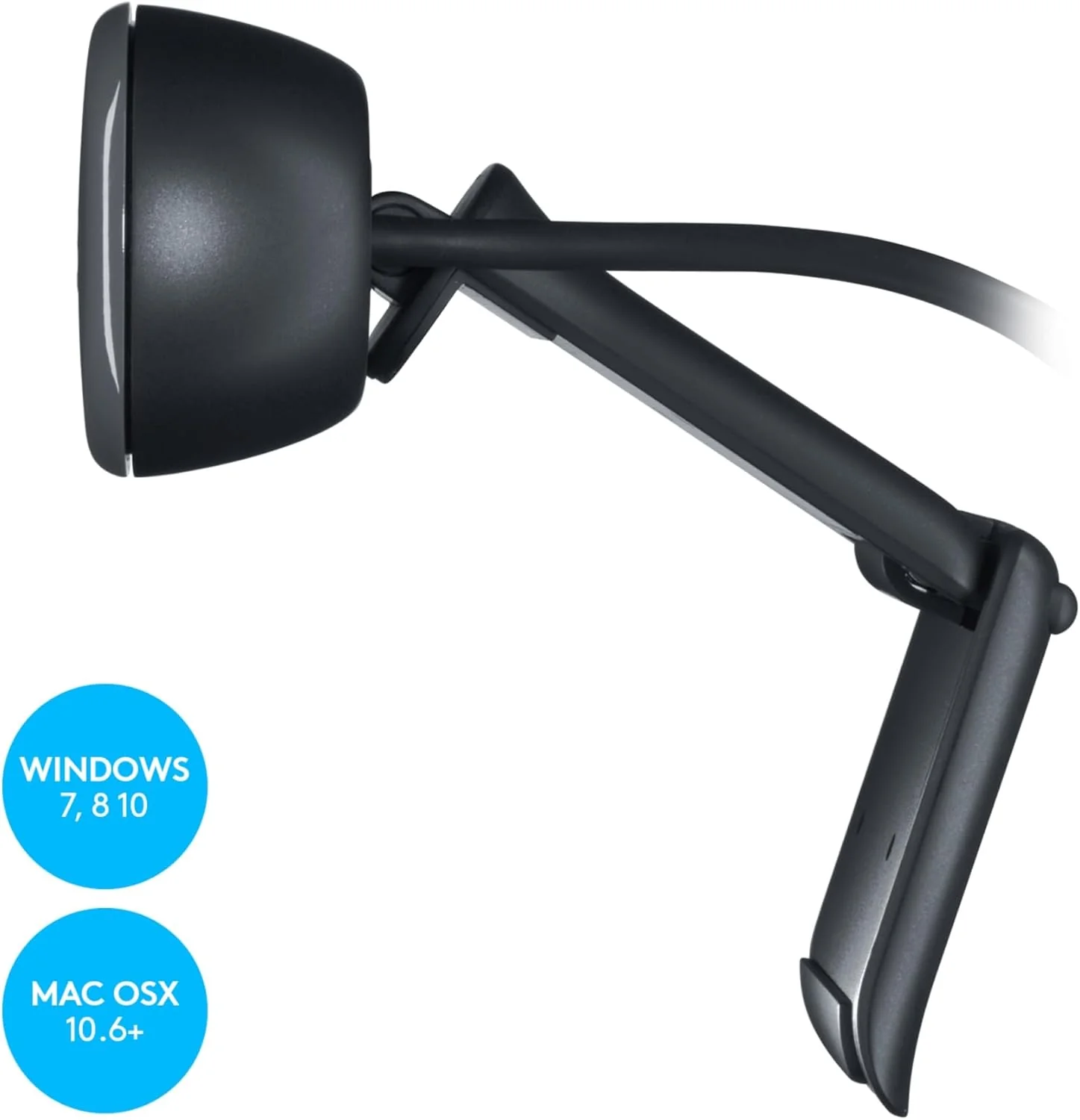 Logitech C270 Hd Webcam, 1280 Pixels X 720 Pixels, 1 Mpixel - Image 6