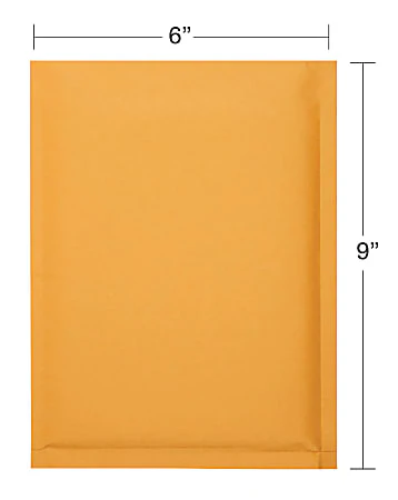 Office Depot® Brand Self-Sealing Bubble Mailers, Size 0, 6" x 9", Pack Of 25 - Image 3