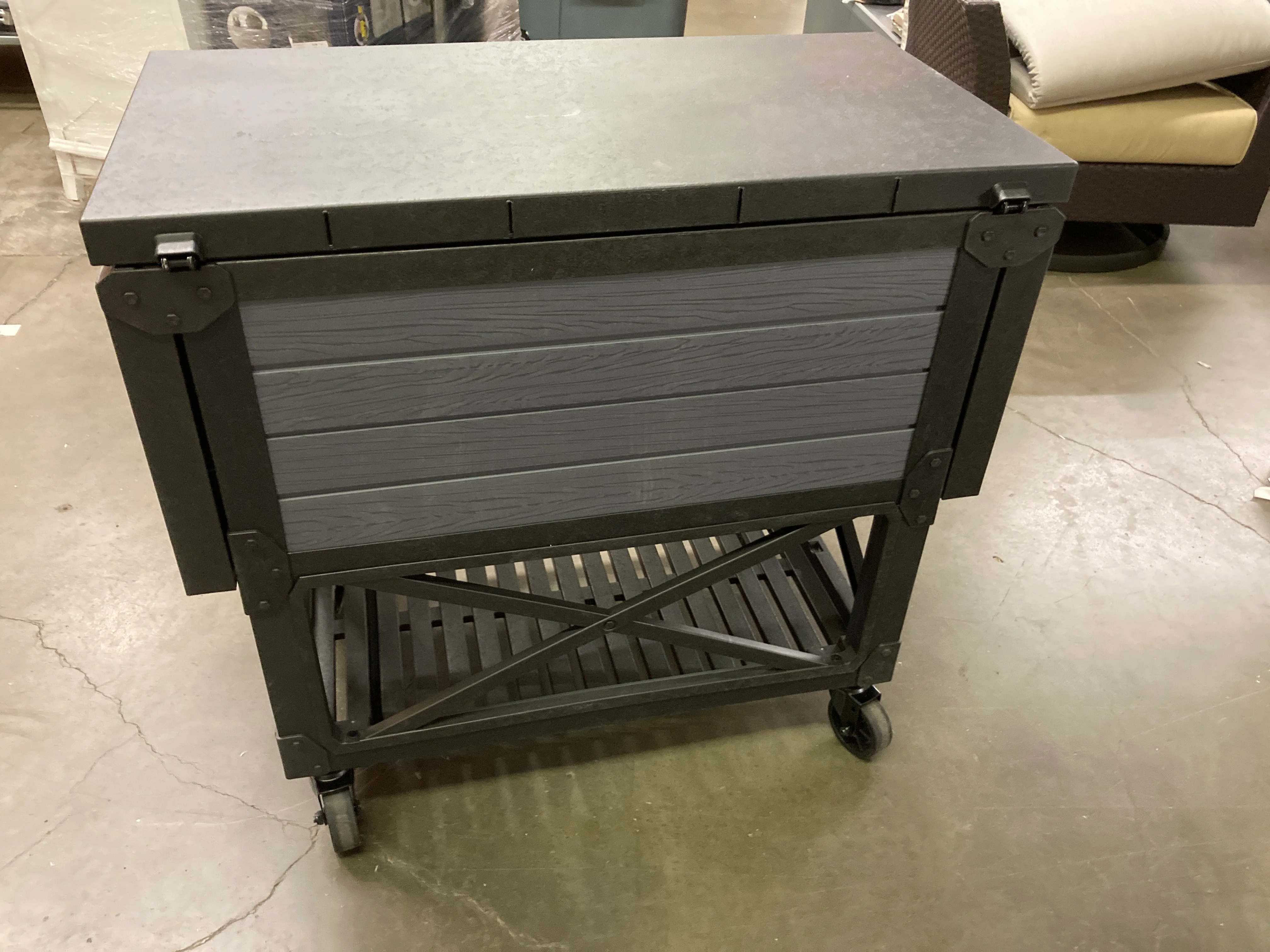 Costco - Keter Patio Cooler & Beverage Cart - Retail $379 - Image 8