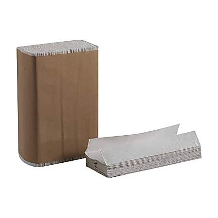 Pacific Blue Basic® by GP PRO 20603, 1-Ply, C-Fold Paper Towels, 10.1" X 12.7", White, 240 Sheets per Pack, 10 Packs Per Case